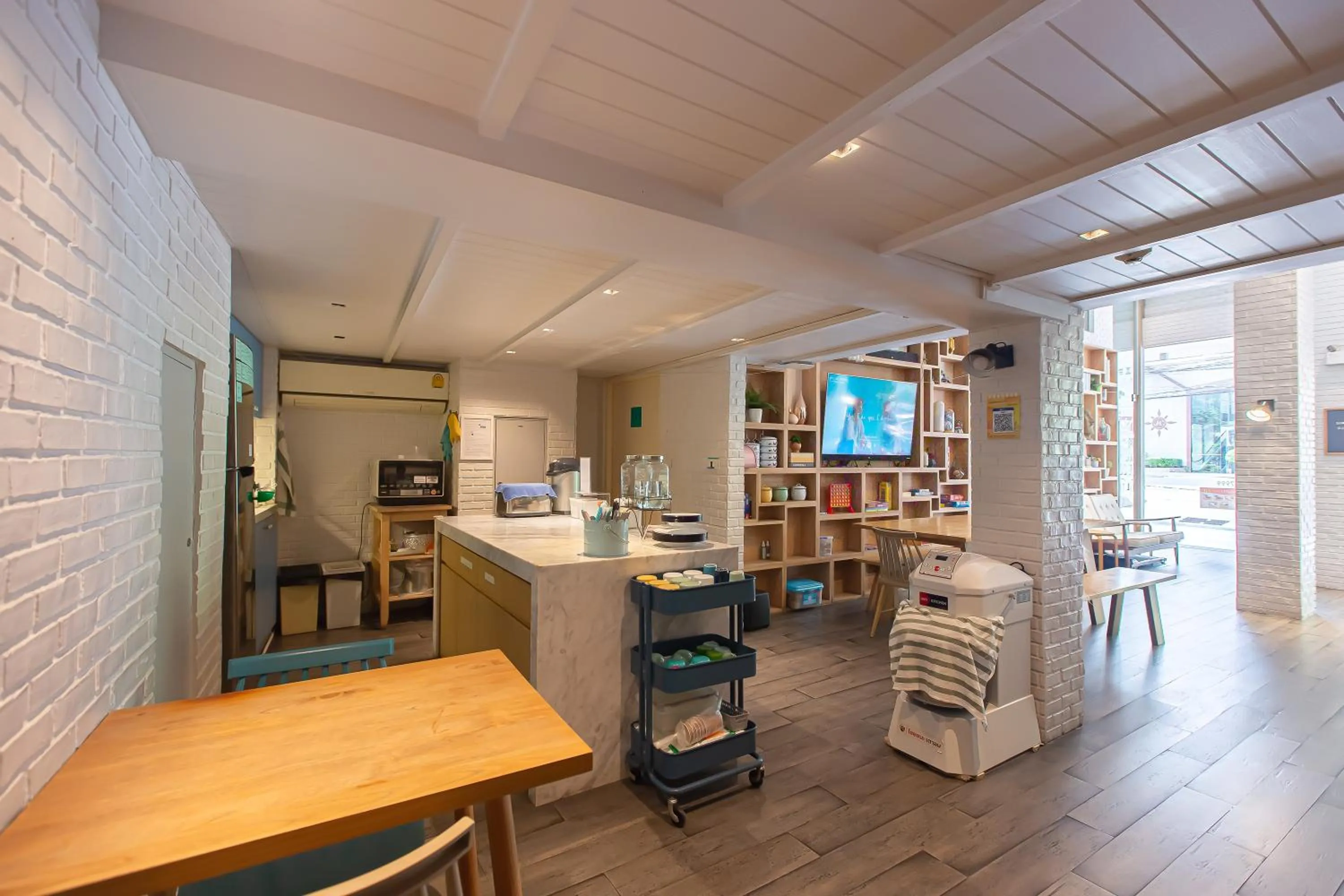 Dining area in Simply Sleep Hostel