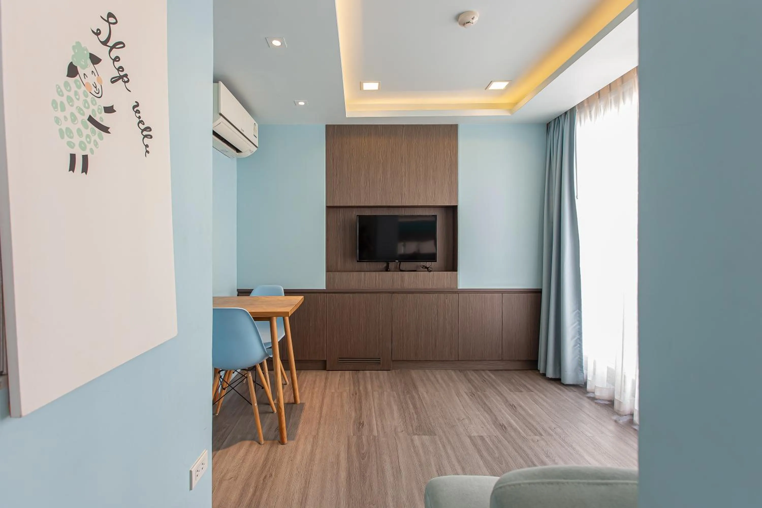 air conditioner in Simply Sleep Hostel