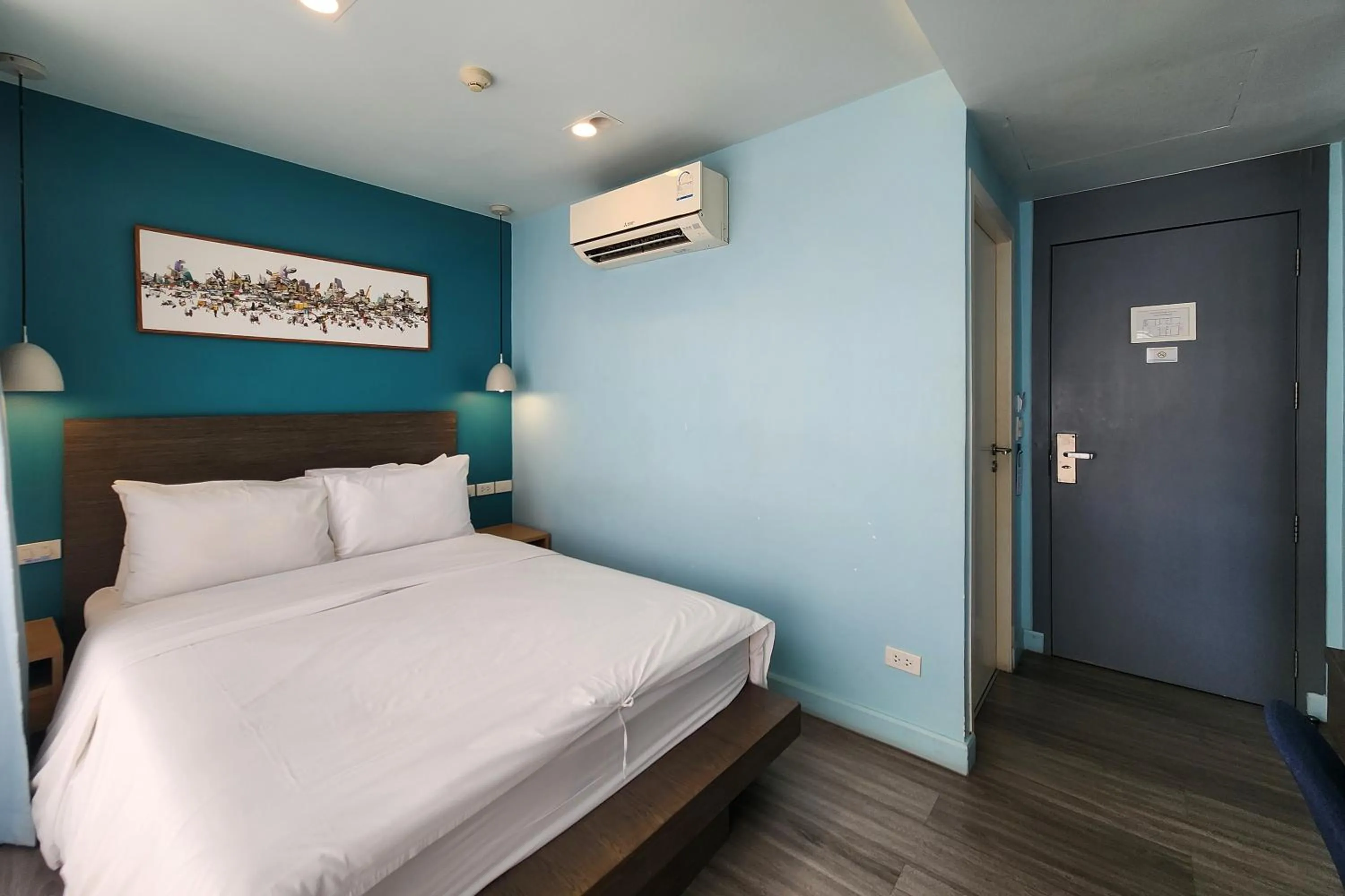 Bed in Simply Sleep Hostel