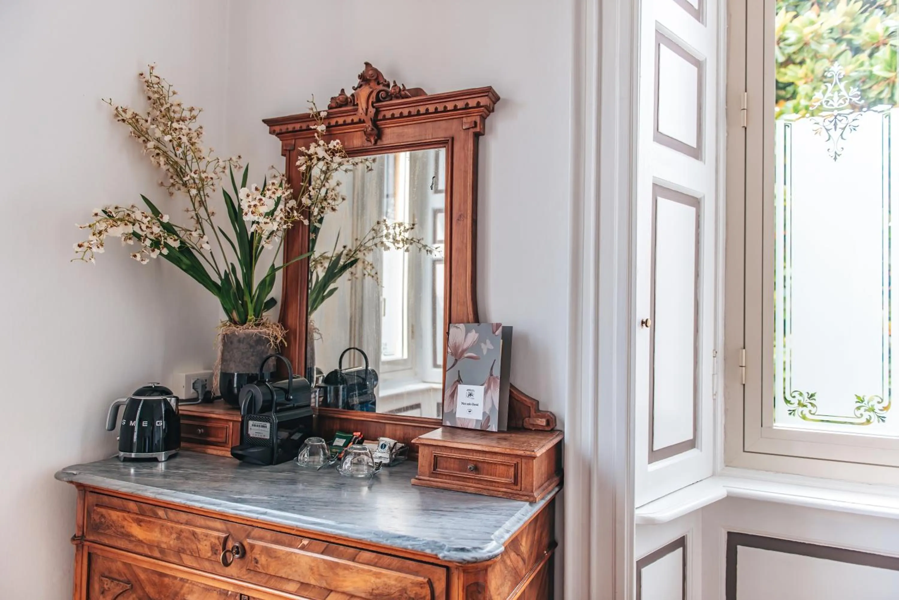 Coffee/tea facilities in Hotel Casa Camilla