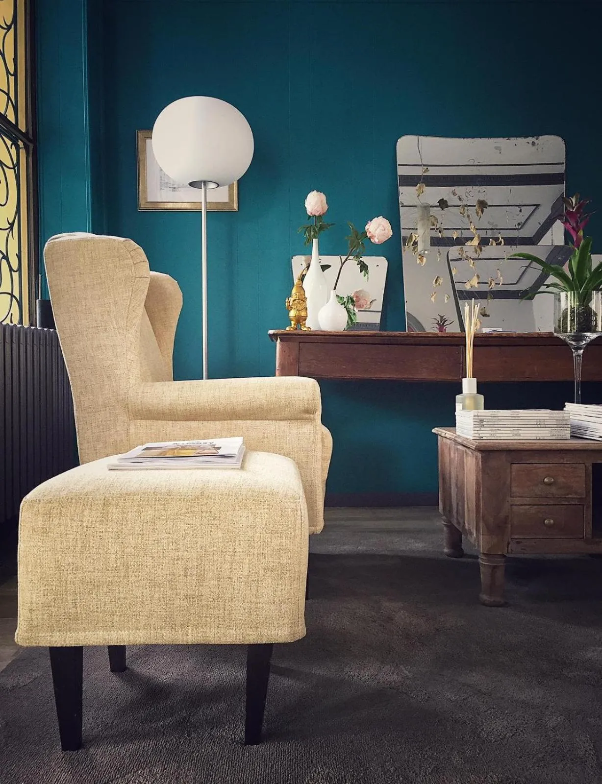 Lobby or reception in Hotel Casa Camilla