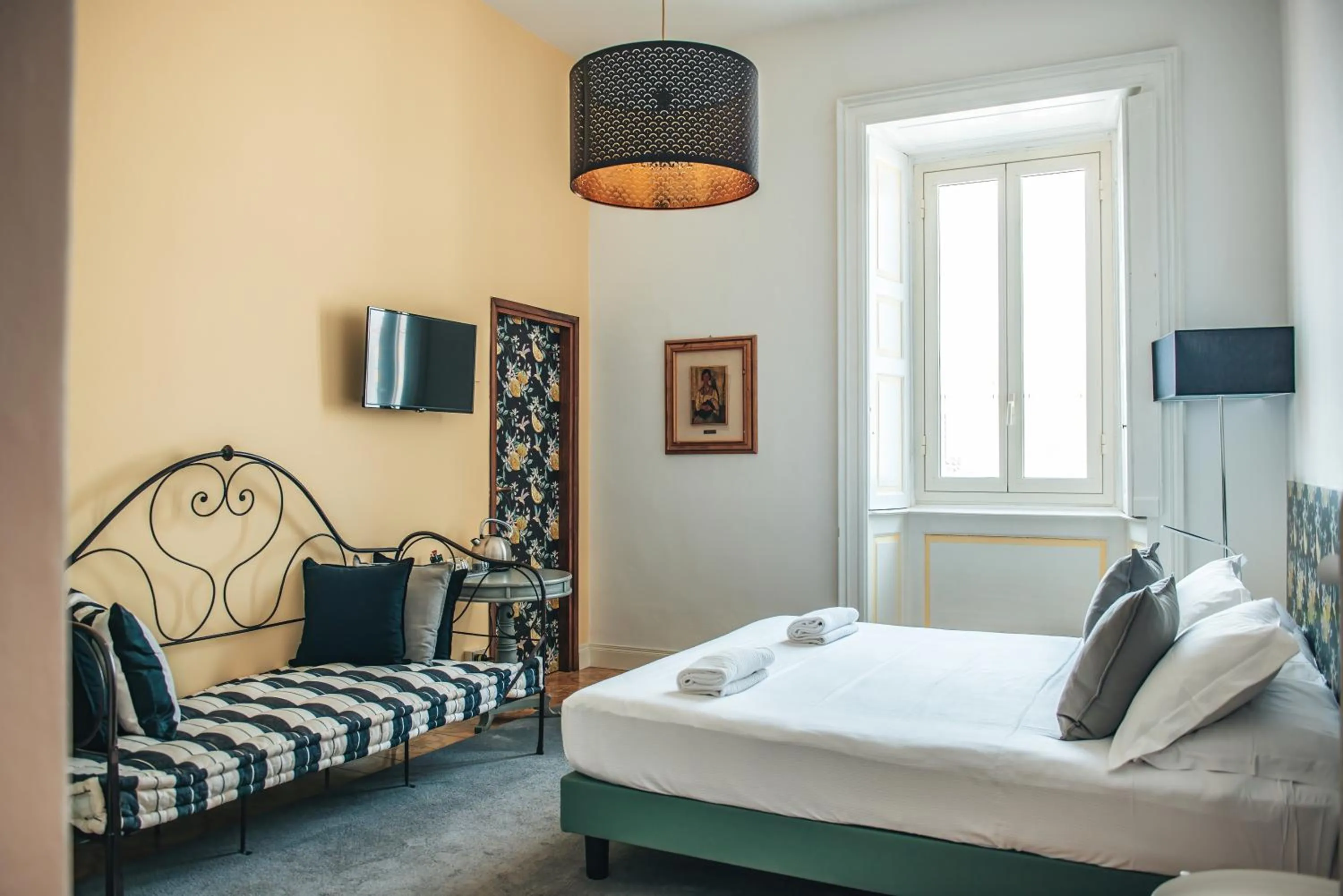 Bed in Hotel Casa Camilla