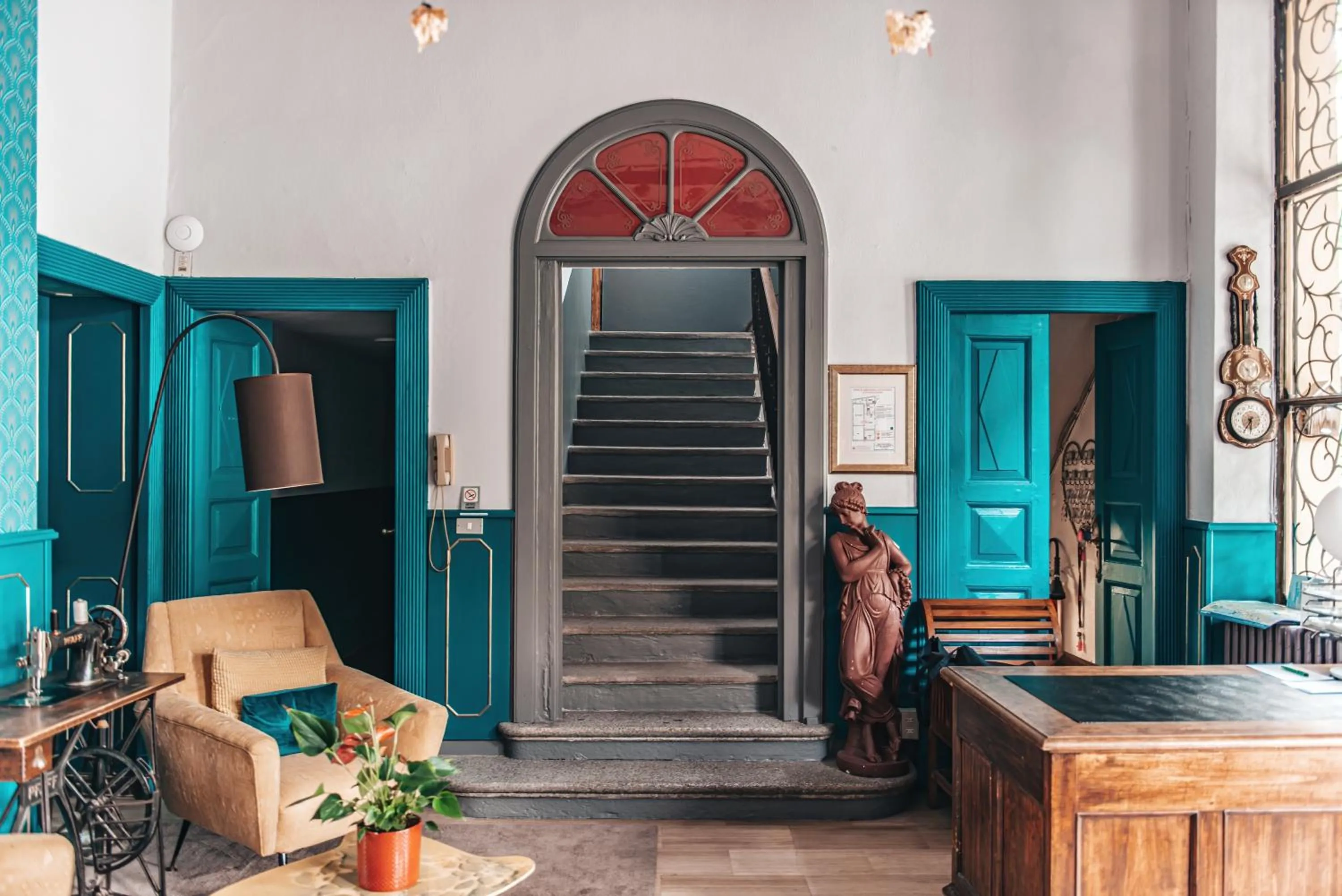 Lobby or reception in Hotel Casa Camilla