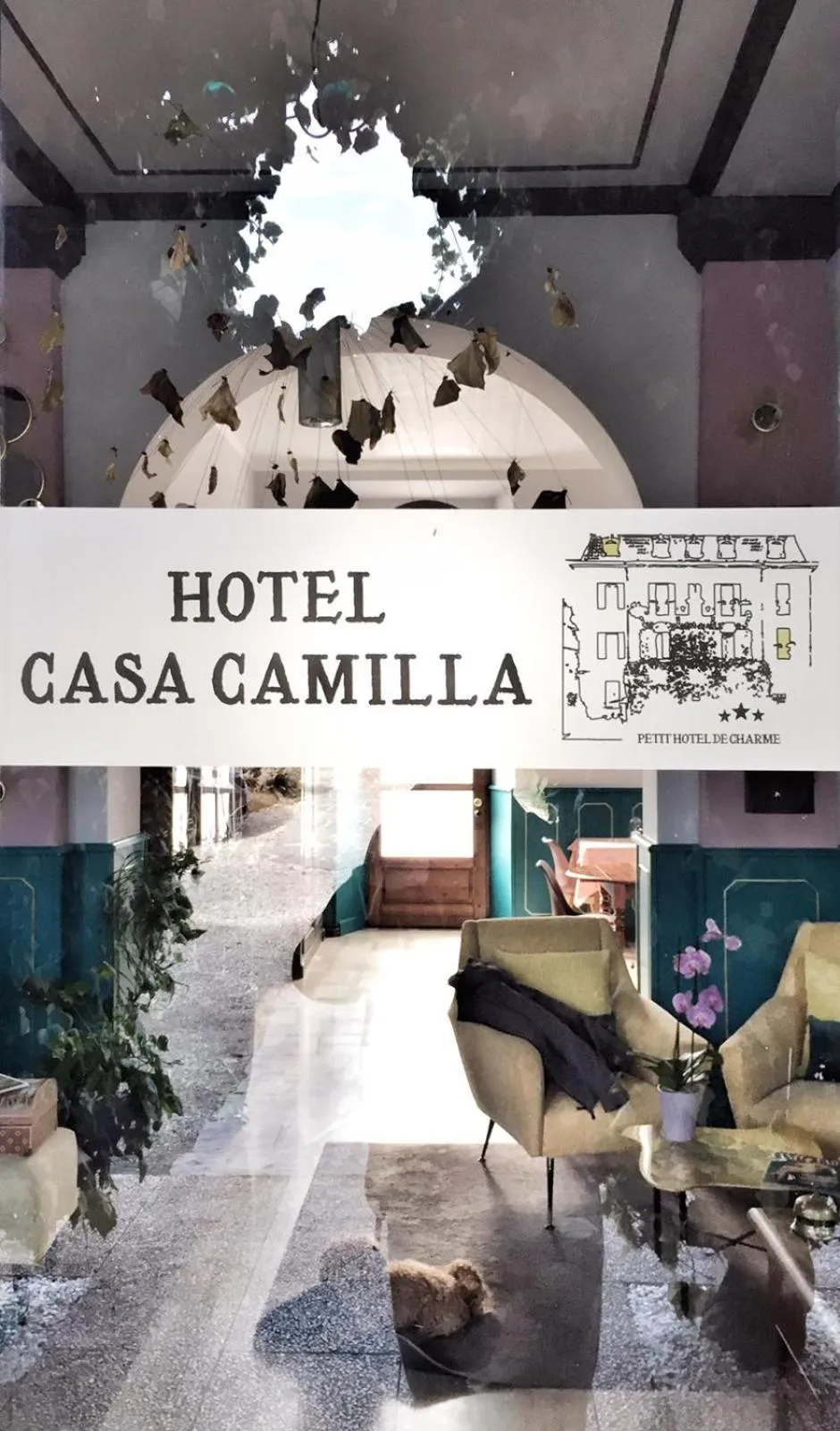 Lobby or reception in Hotel Casa Camilla