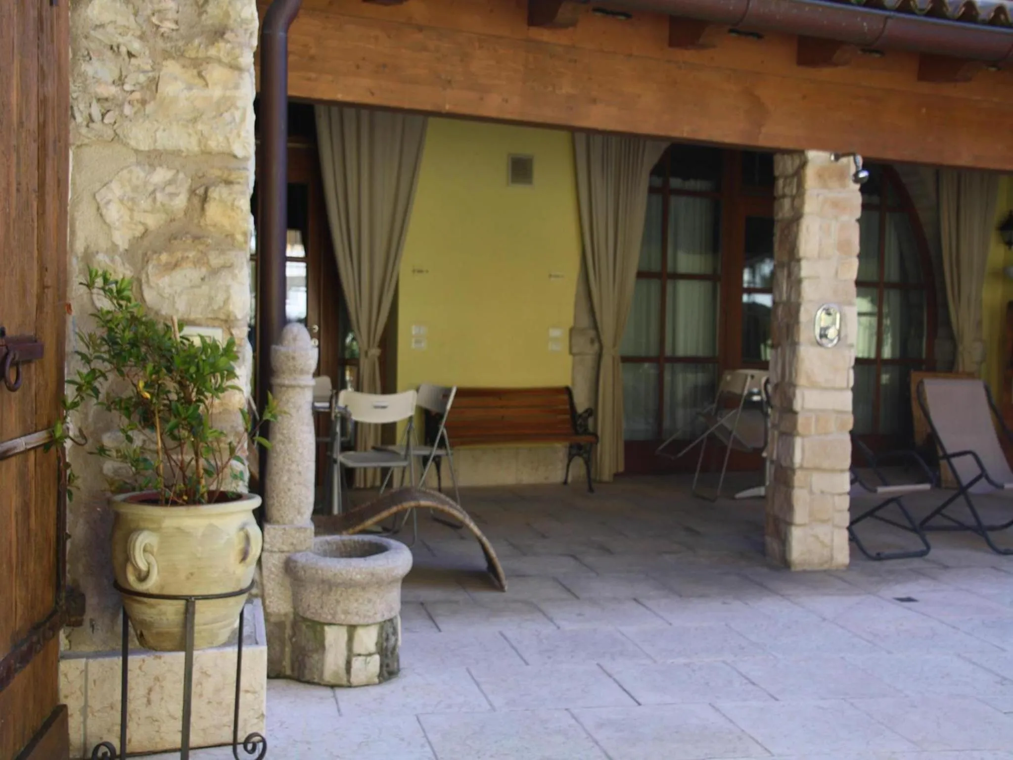 Patio in Appartamenti Gardastivo