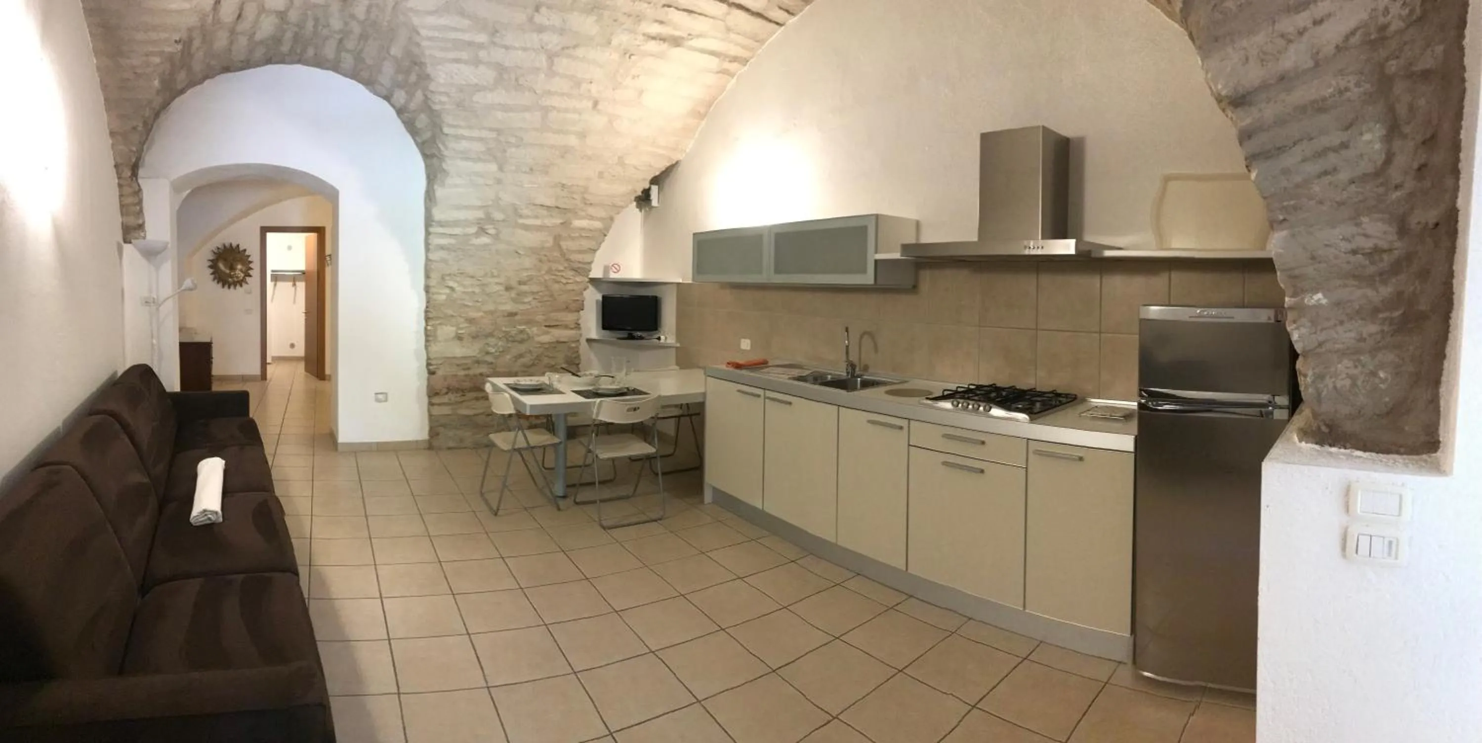 Dining area in Appartamenti Gardastivo