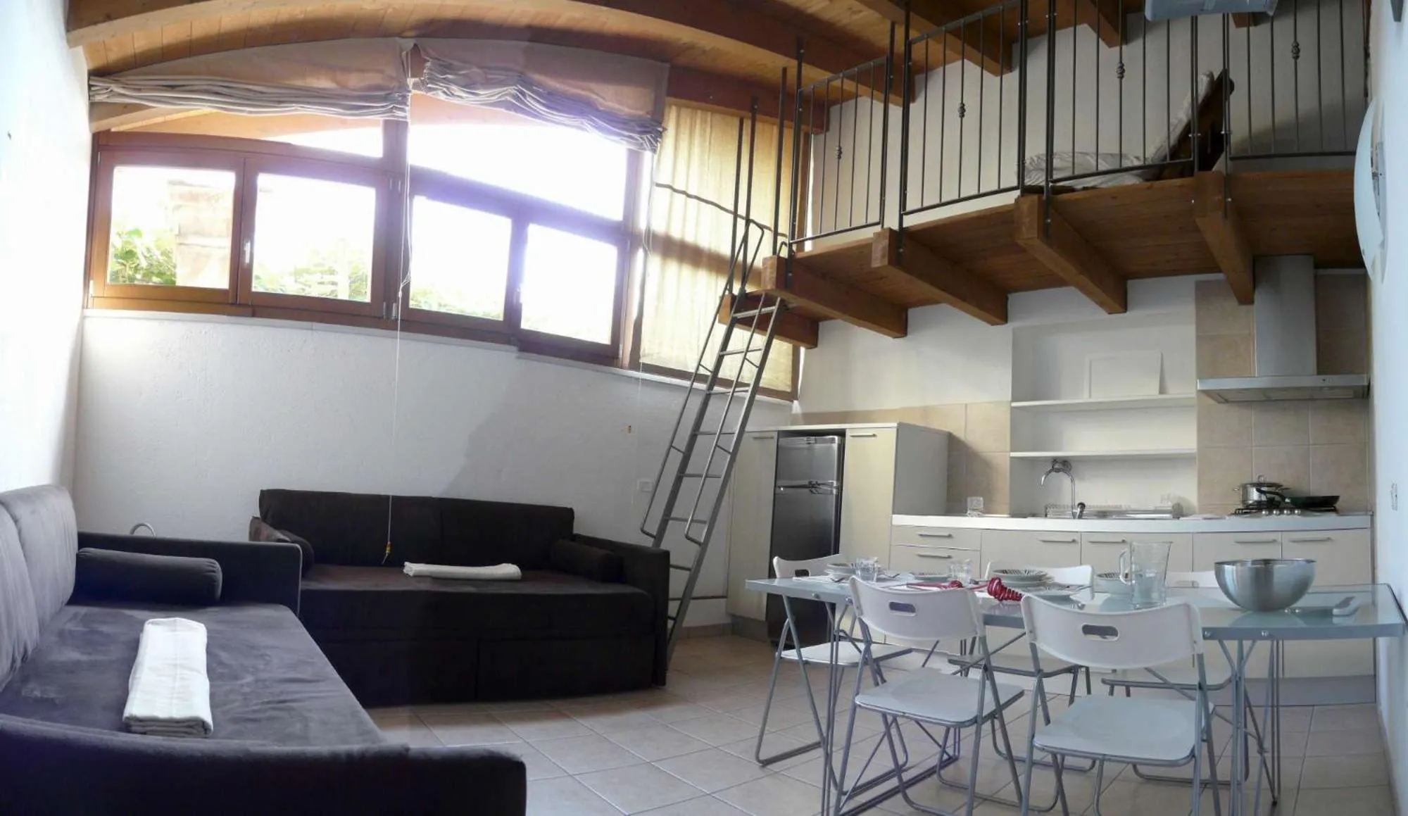 Seating area in Appartamenti Gardastivo