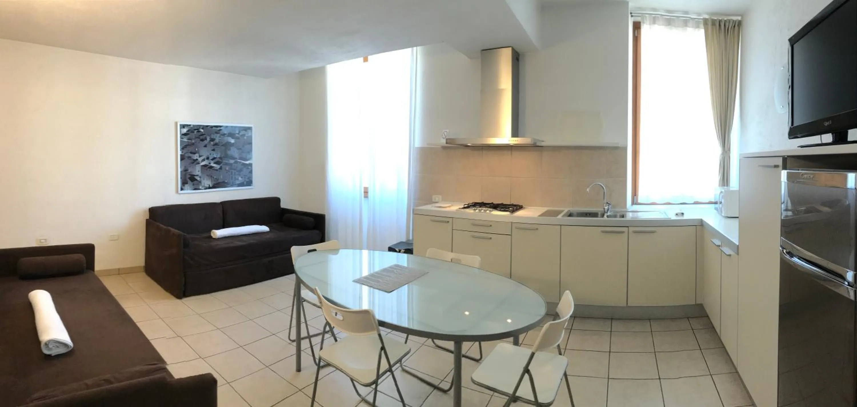 Dining area in Appartamenti Gardastivo