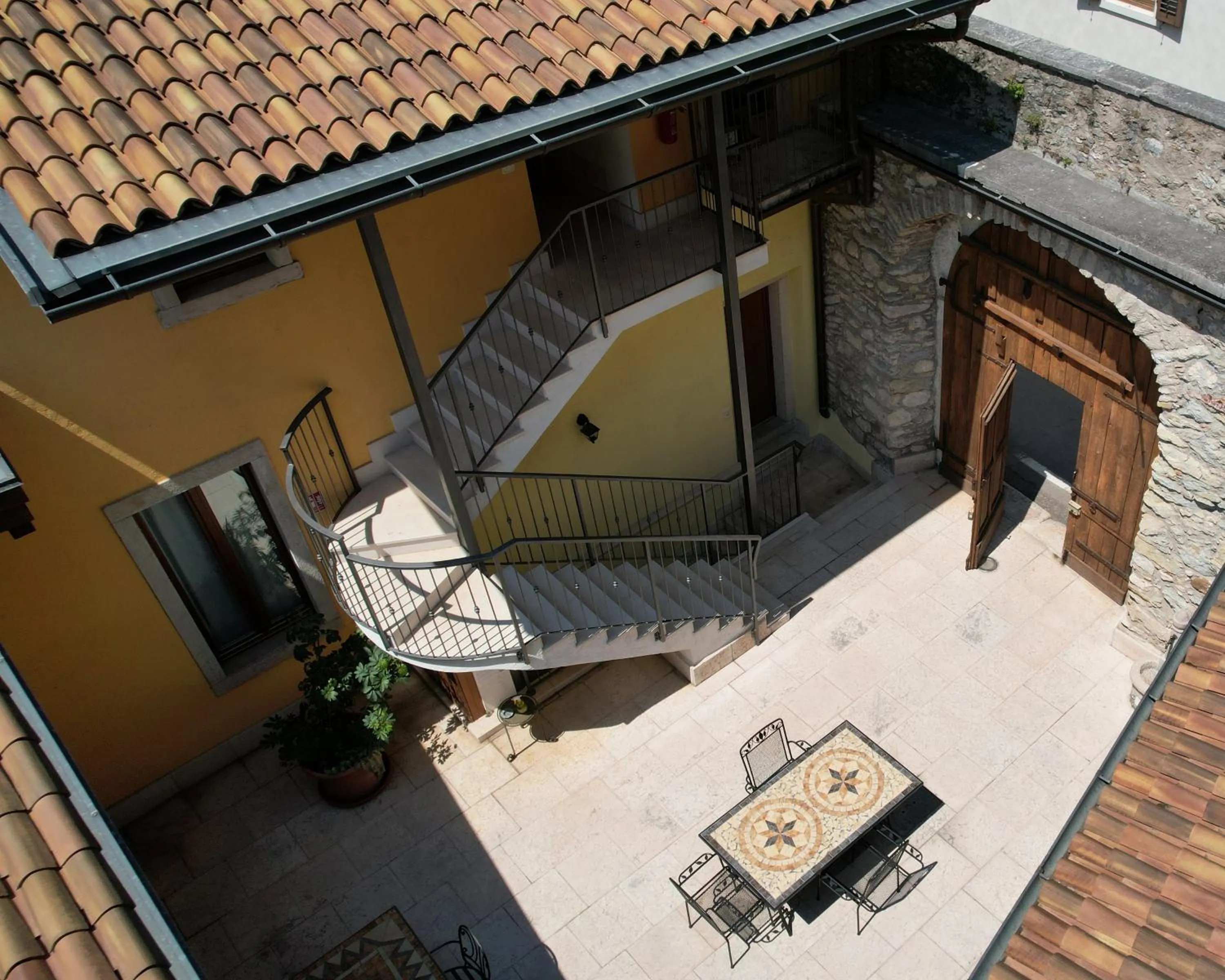 Patio in Appartamenti Gardastivo