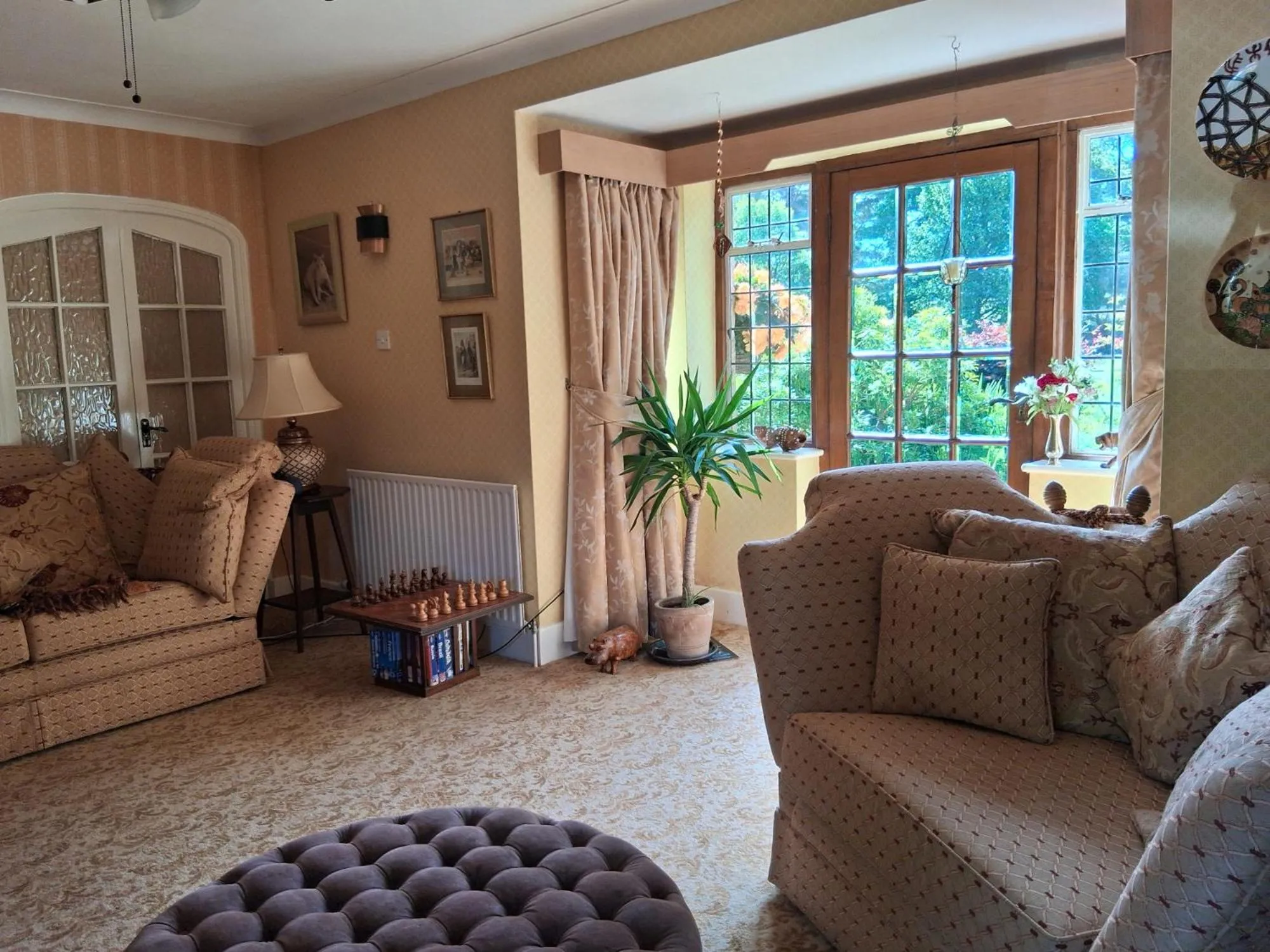 Living room in Thornley House