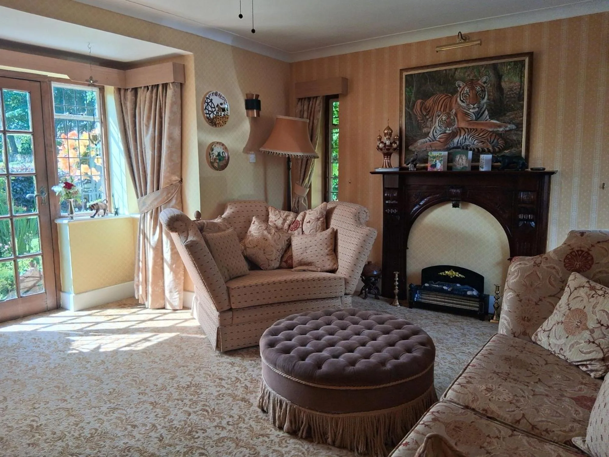 Living room in Thornley House