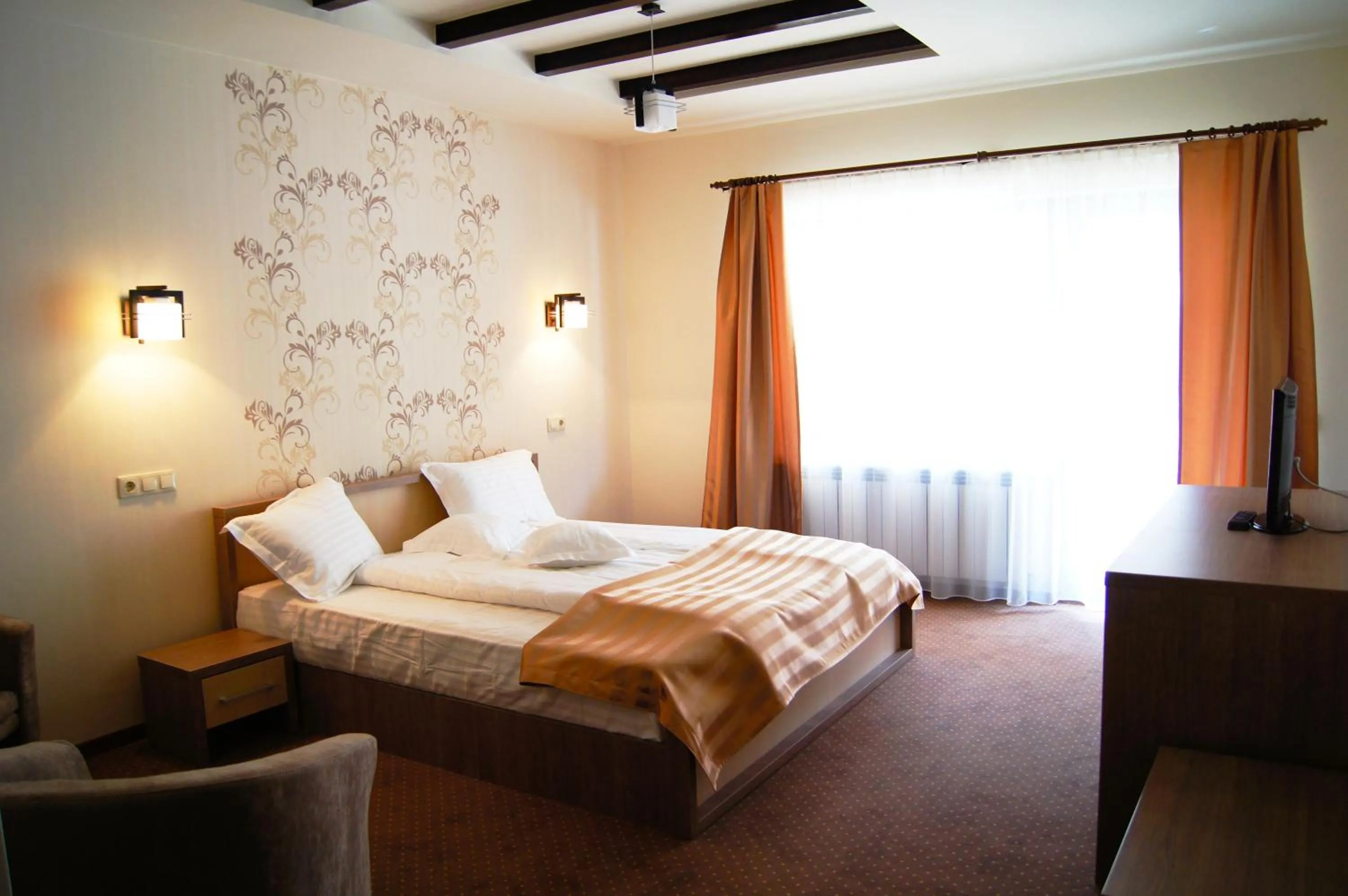 Photo of the whole room, Bed in Pensiunea JOJO2