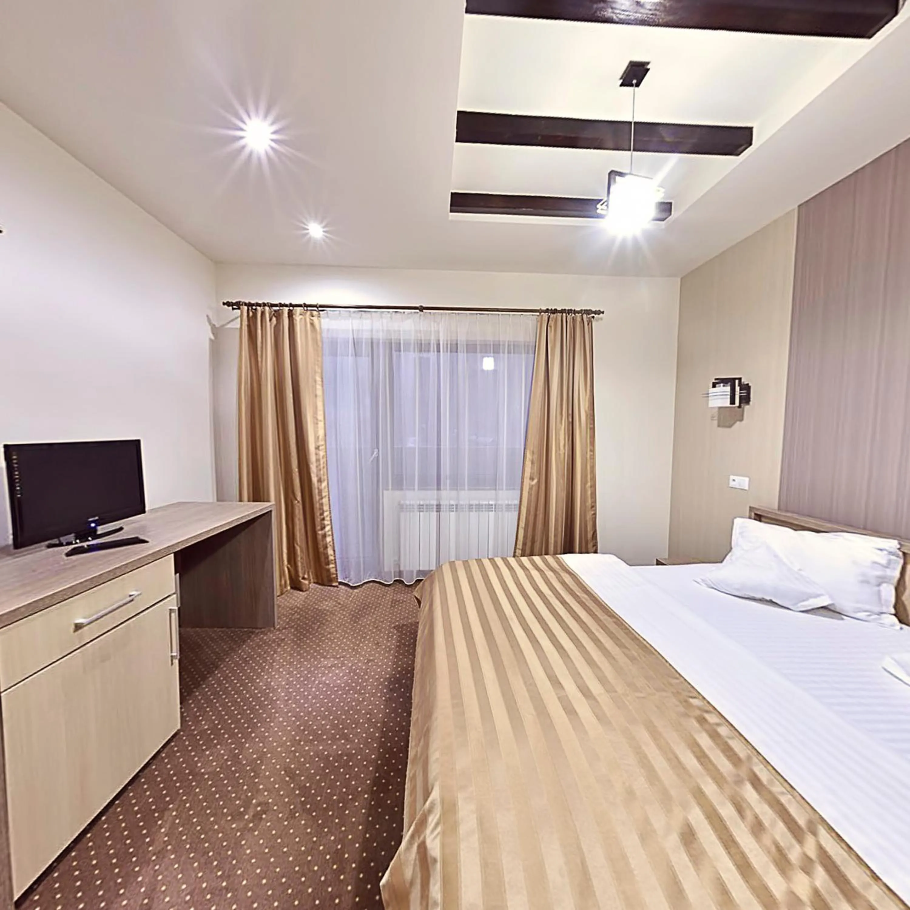 Photo of the whole room, Bed in Pensiunea JOJO2