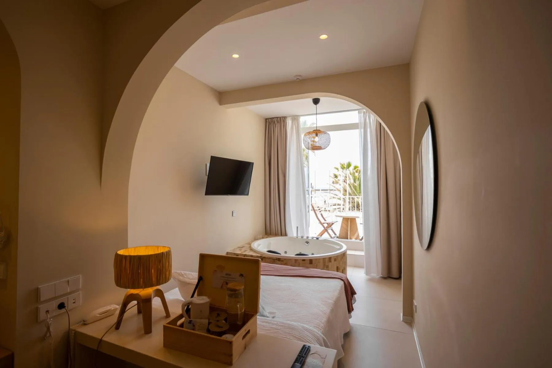 Sea view, Bed in Hotel Boutique Sabbia Valencia