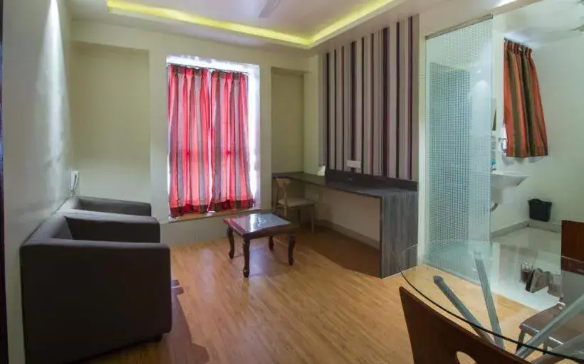 1 Bedroom Studio King Room - single occupancy in Magnus Calypso Suites Viman Nagar 1 Bedroom Studio King Room - single occupancy in Magnus Calypso Suites Viman Nagar