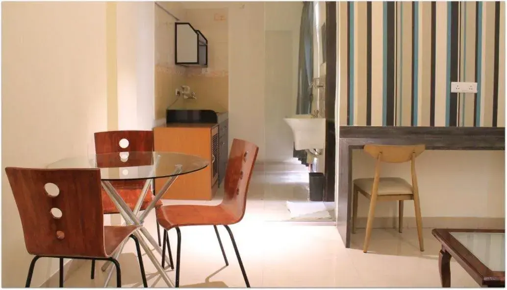 Living room in Magnus Calypso Suites Viman Nagar Living room in Magnus Calypso Suites Viman Nagar