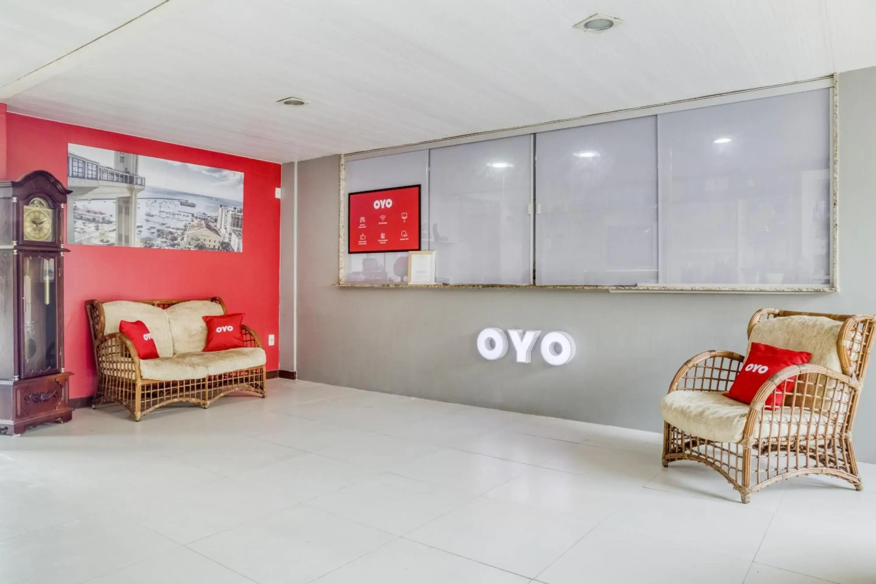 Lobby or reception in OYO Praia Hotel Recanto do Tomé - Salvador Lobby or reception in OYO Praia Hotel Recanto do Tomé - Salvador