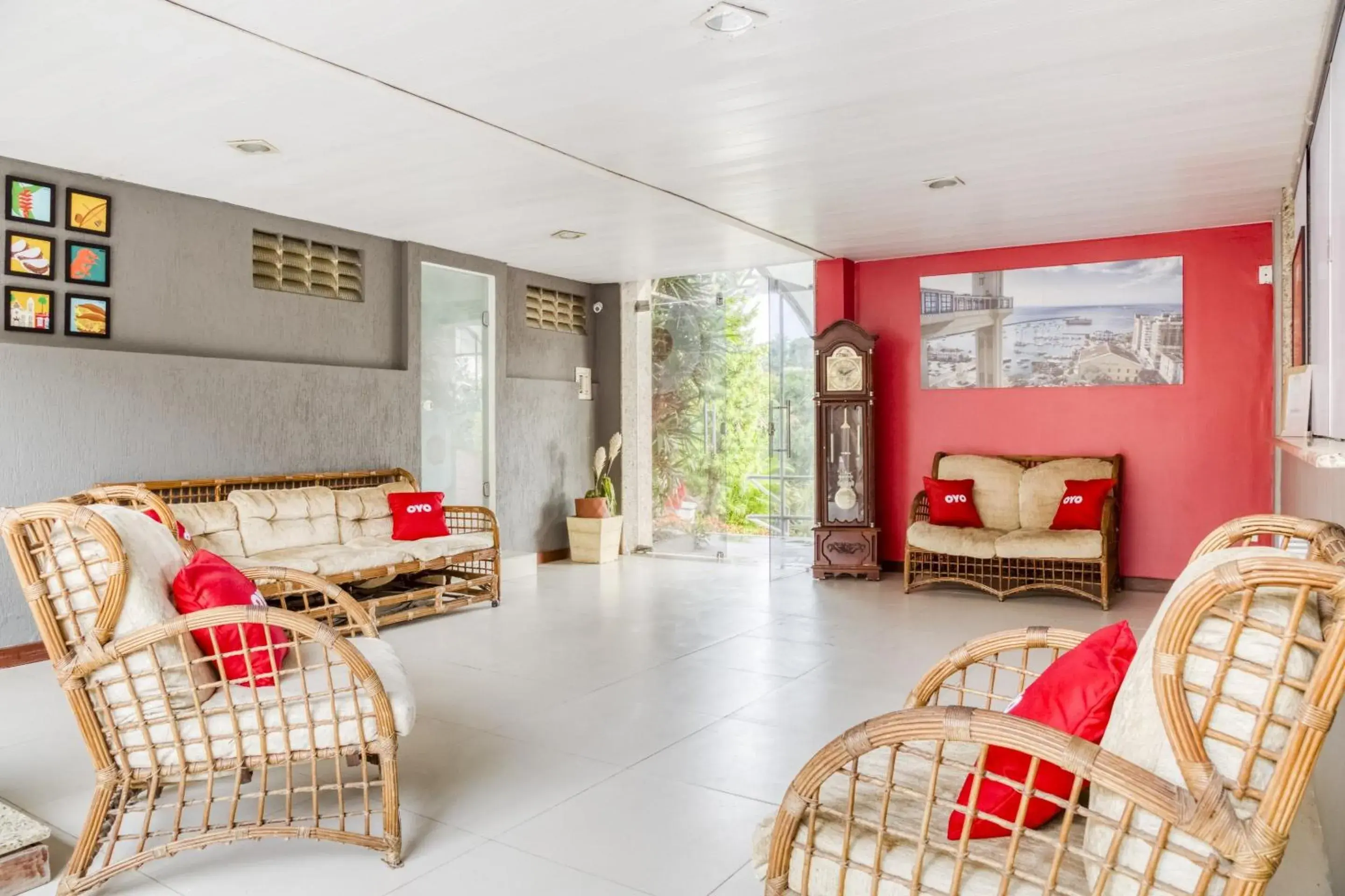 Lobby or reception in OYO Praia Hotel Recanto do Tomé - Salvador Lobby or reception in OYO Praia Hotel Recanto do Tomé - Salvador