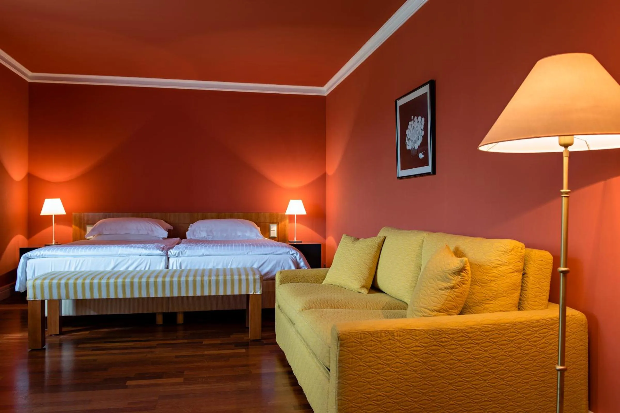 Photo of the whole room, Bed in Zeller-Hotel+Restaurant