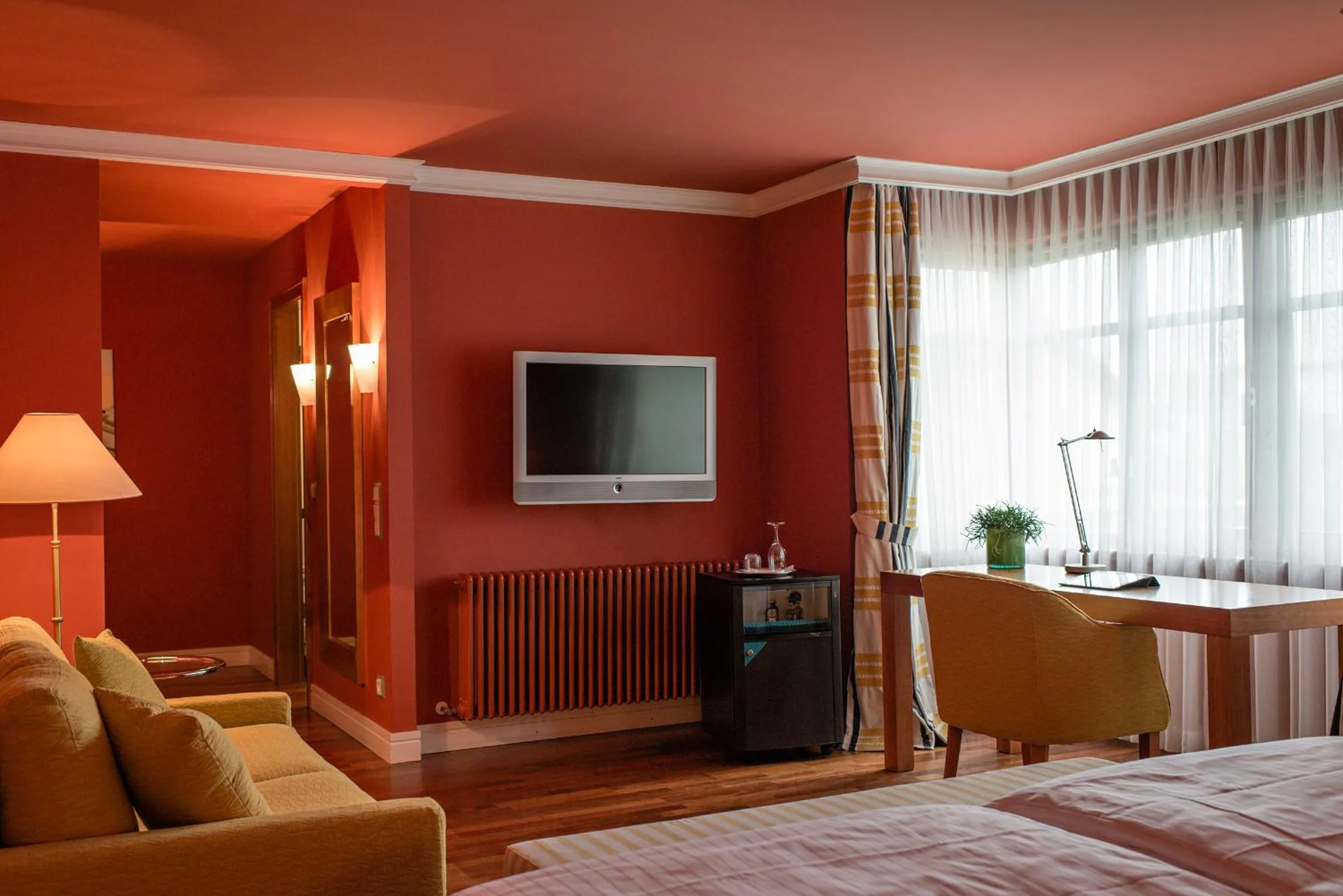 Photo of the whole room, Bed in Zeller-Hotel+Restaurant