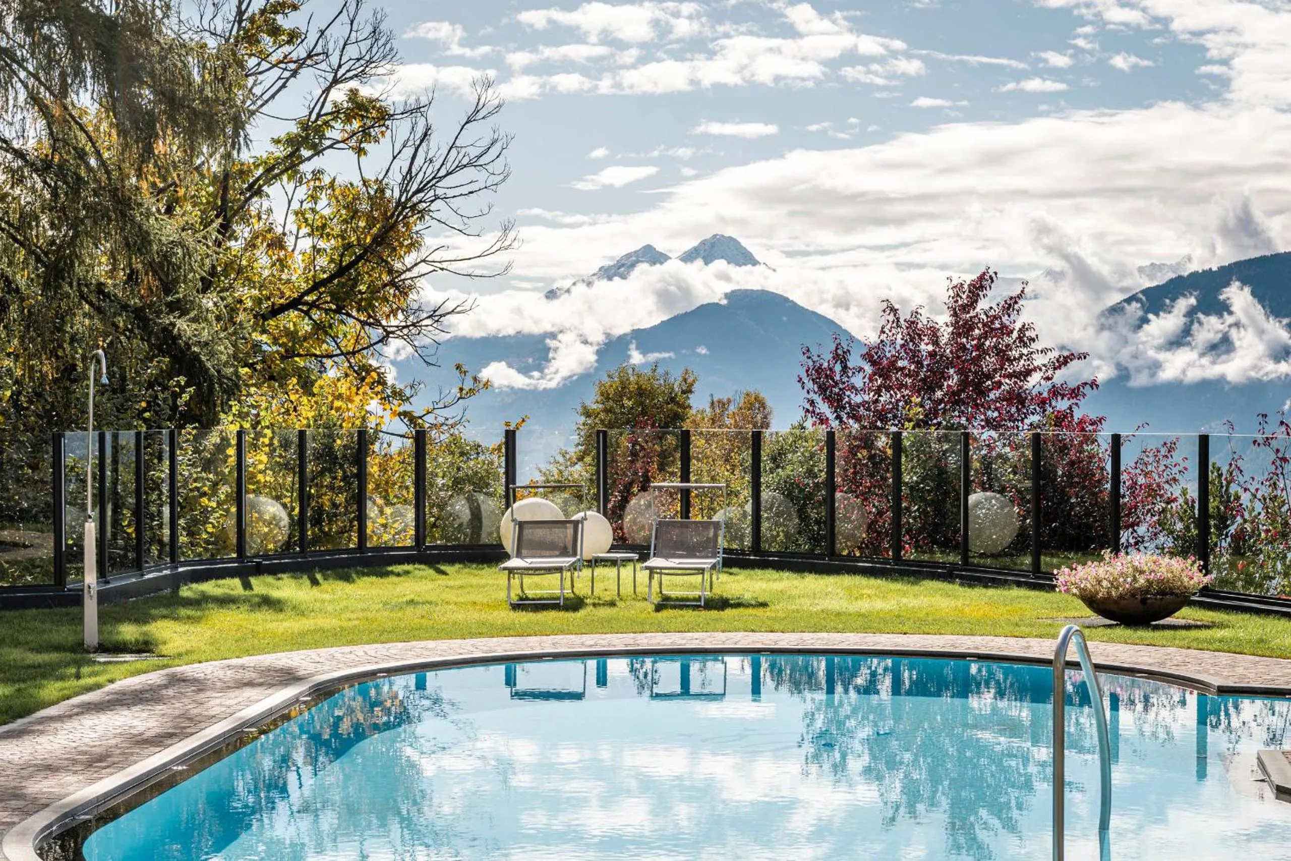 Swimming pool in Hotel Fürstenhof