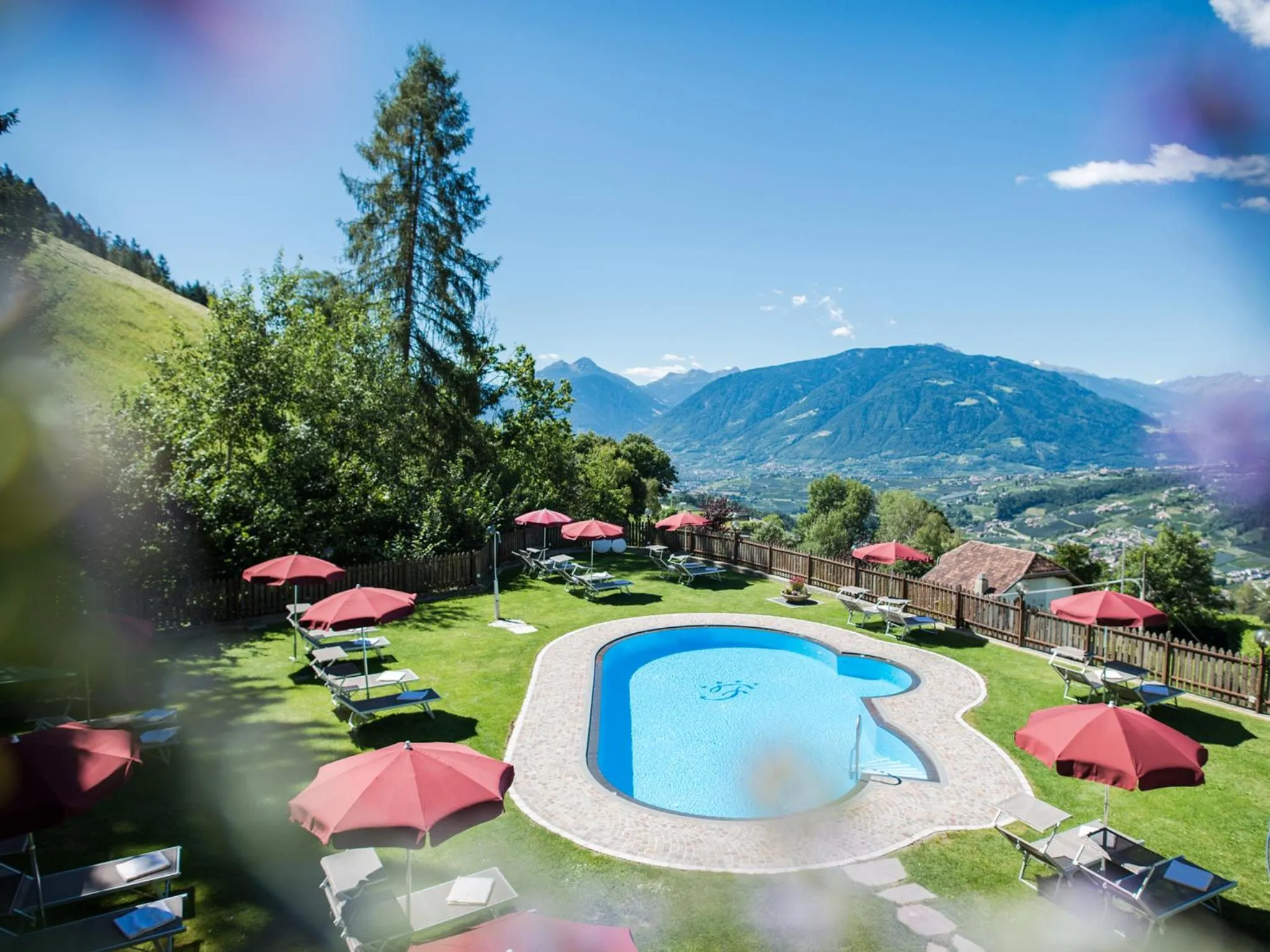 Garden in Hotel Fürstenhof