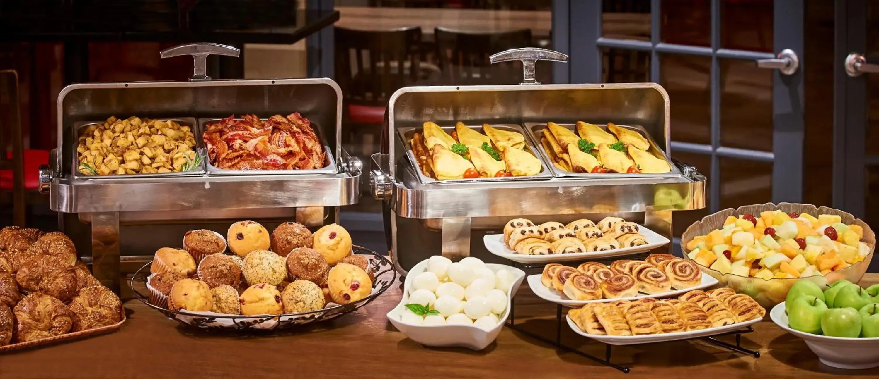 Food close-up in Waterfront Hotel Downtown Burlington Food close-up in Waterfront Hotel Downtown Burlington