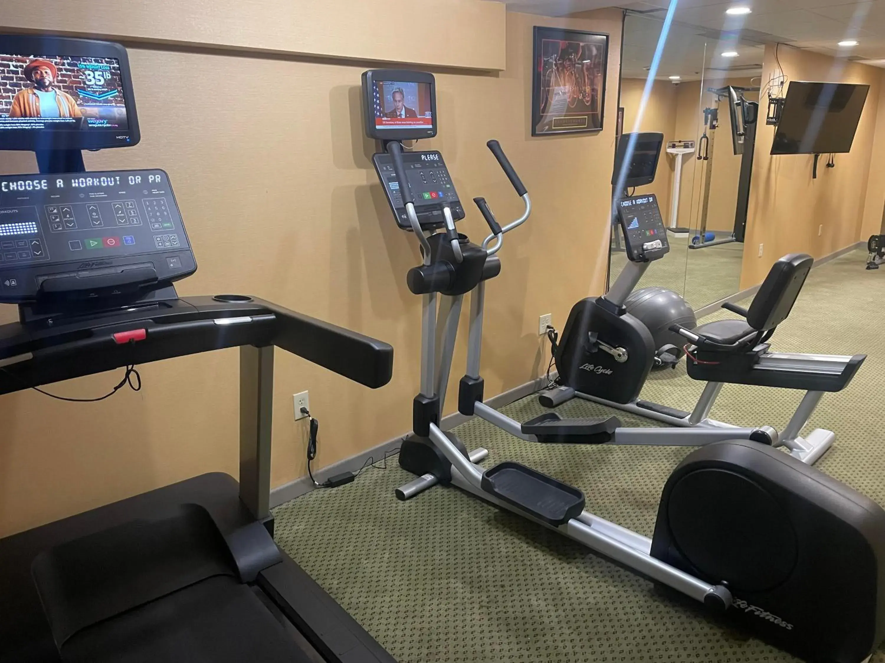 Fitness centre/facilities in Holiday Inn Express Cleveland Downtown by IHG Fitness centre/facilities in Holiday Inn Express Cleveland Downtown by IHG