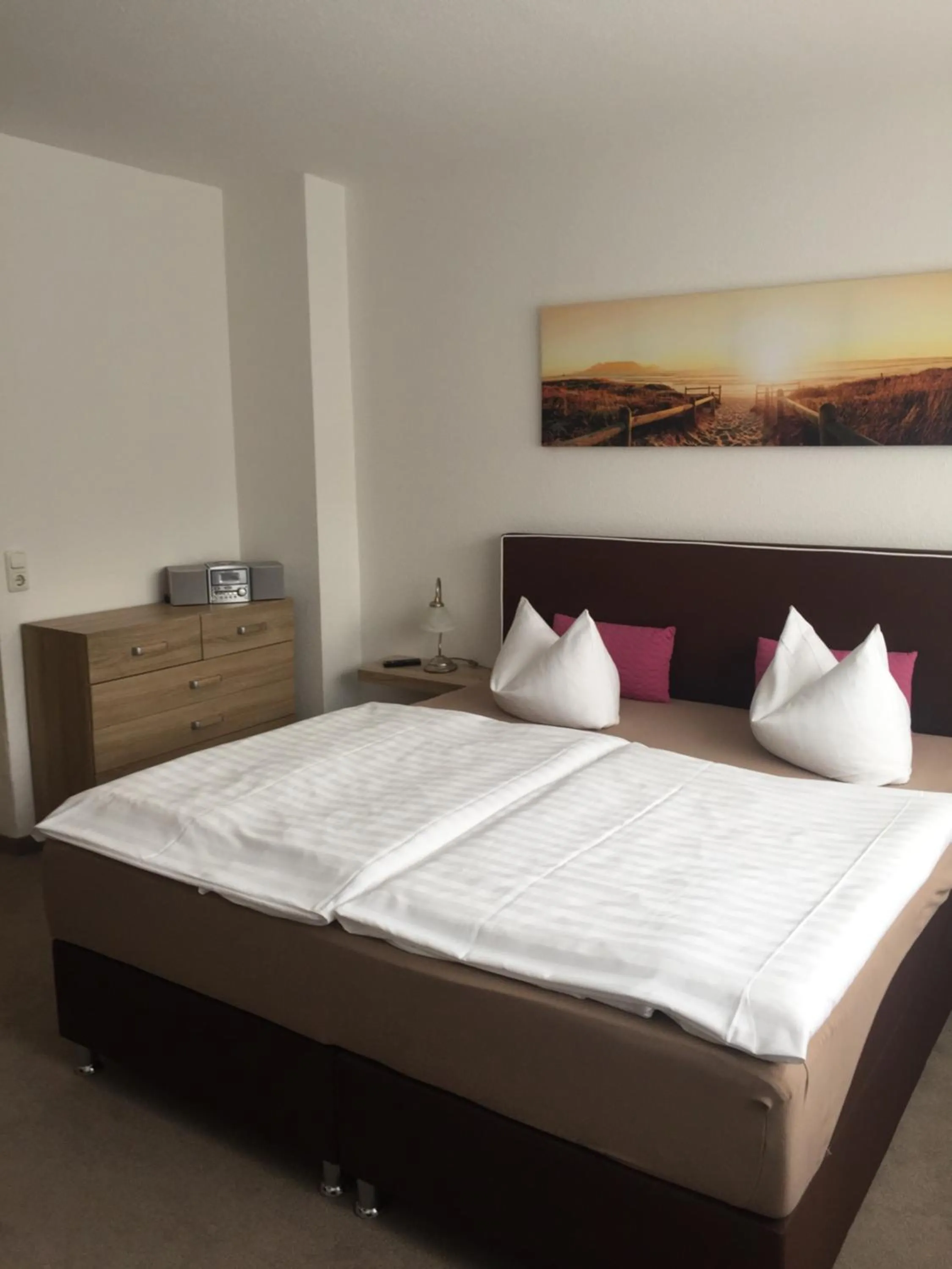 Bed in Pension Marion