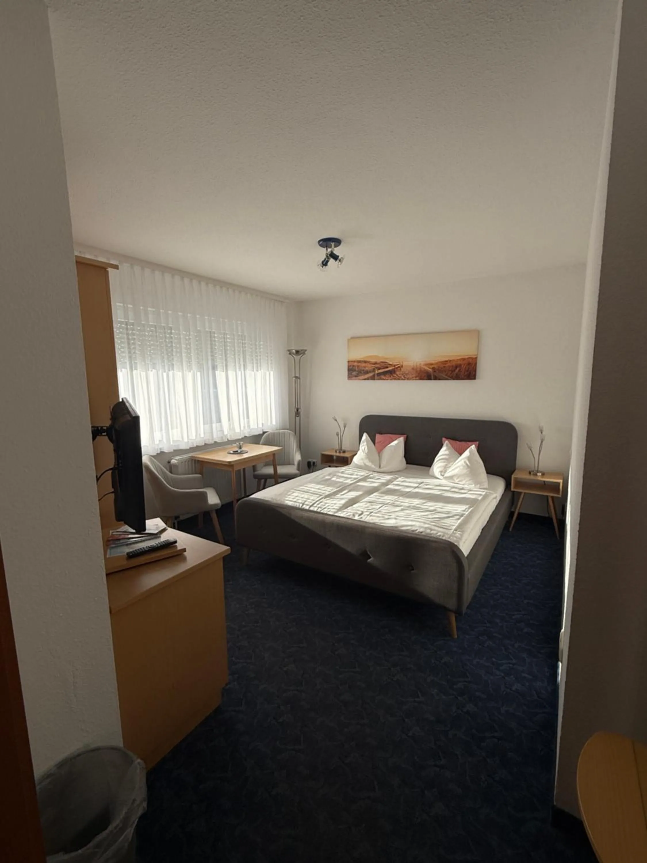 Photo of the whole room, Bed in Pension Marion