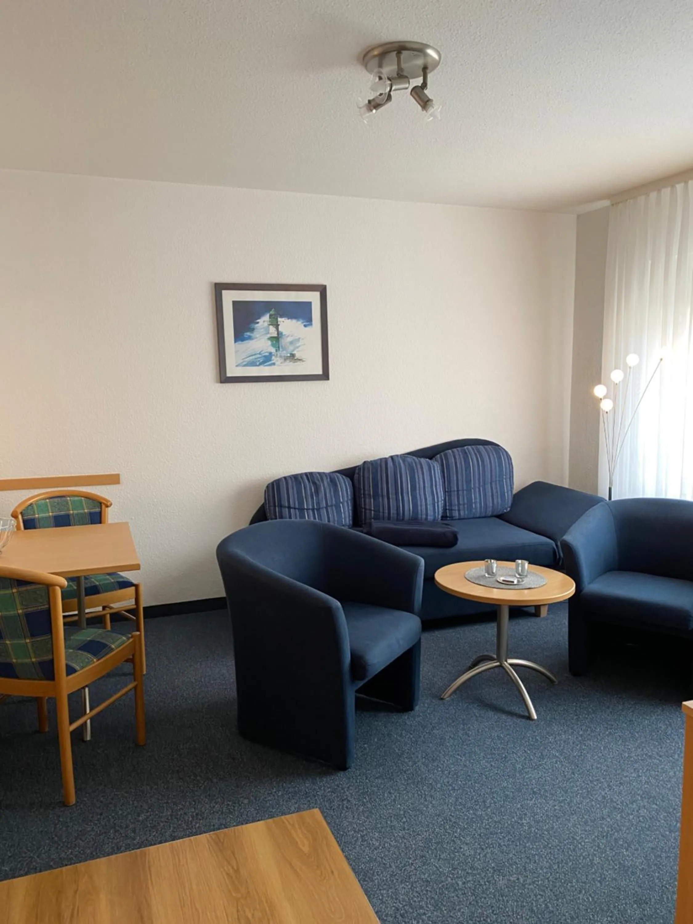 Seating area in Pension Marion