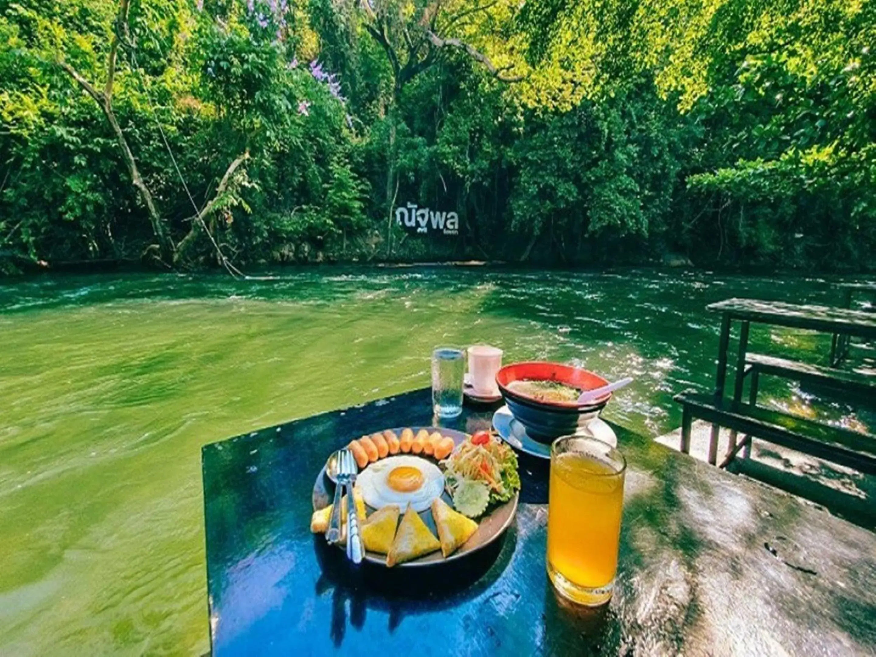 Breakfast in Natthapon Resort Kaeng Kachan Breakfast in Natthapon Resort Kaeng Kachan