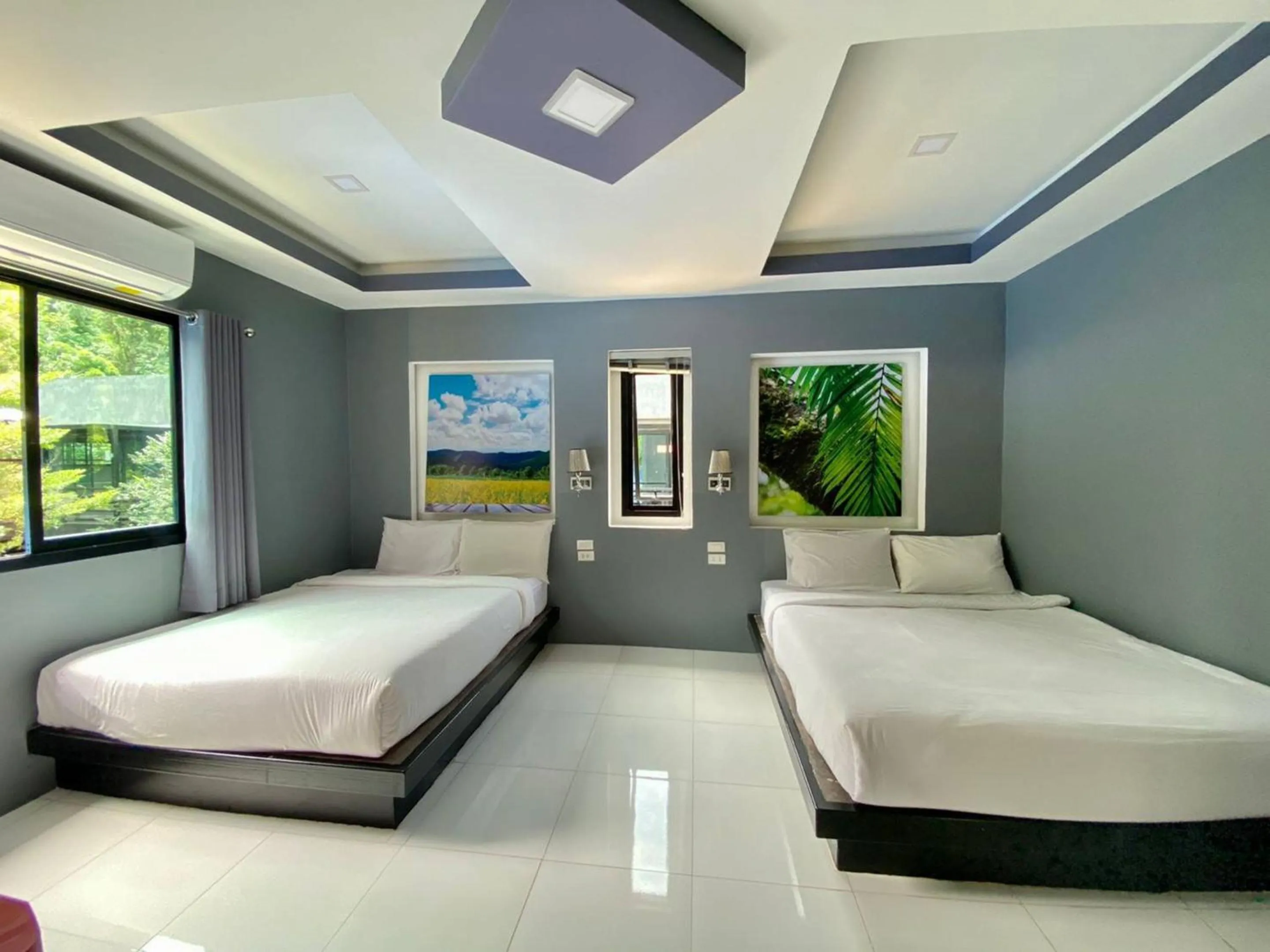 Bed in Natthapon Resort Kaeng Kachan