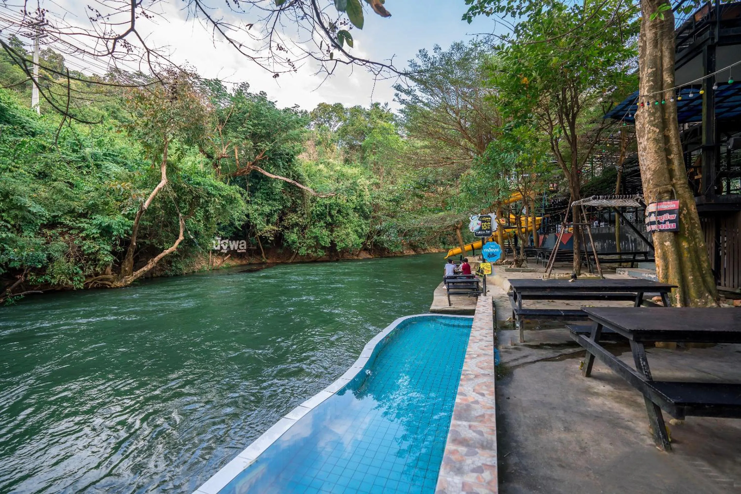 River view in Natthapon Resort Kaeng Kachan