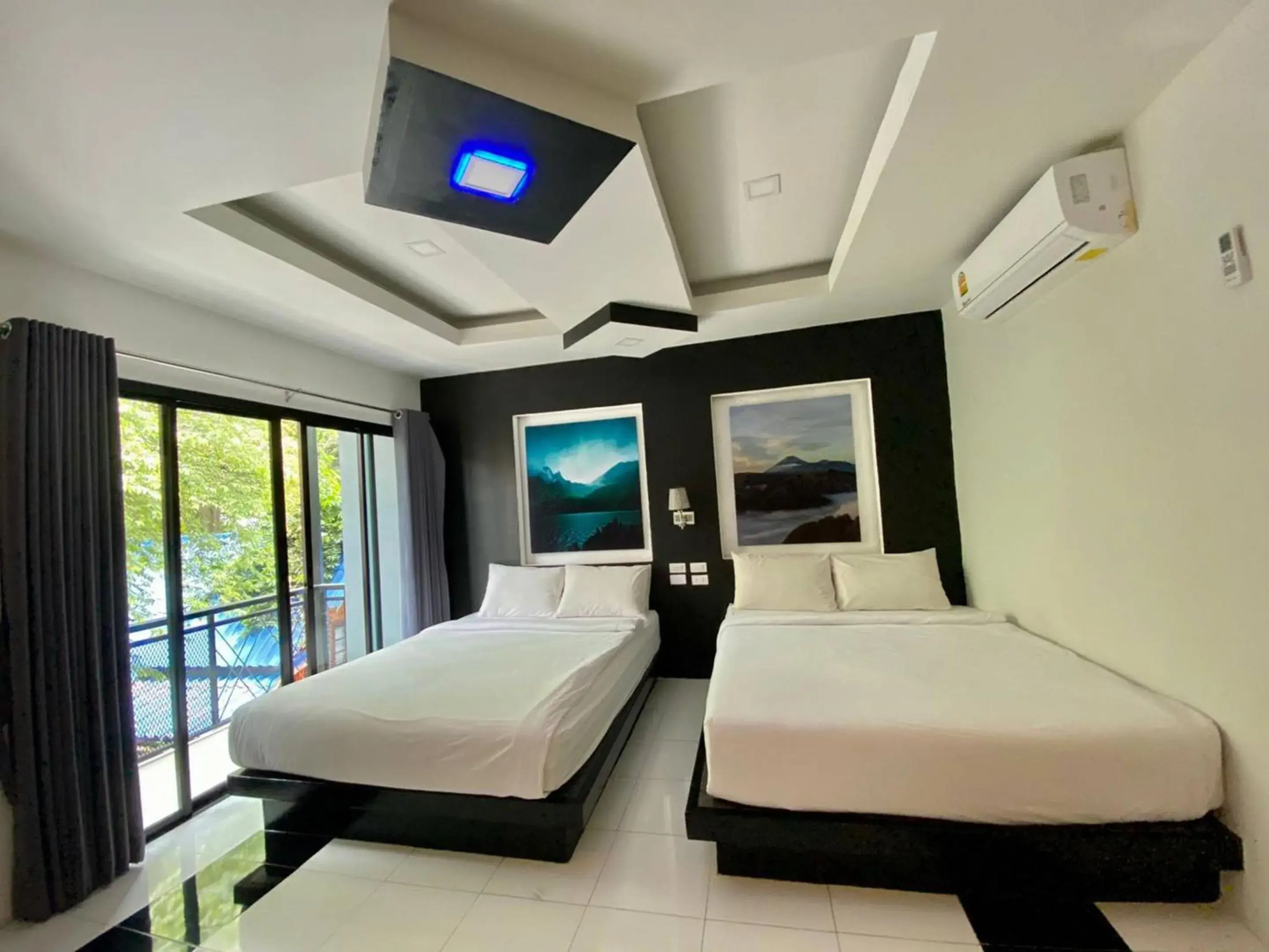 Bed in Natthapon Resort Kaeng Kachan Bed in Natthapon Resort Kaeng Kachan