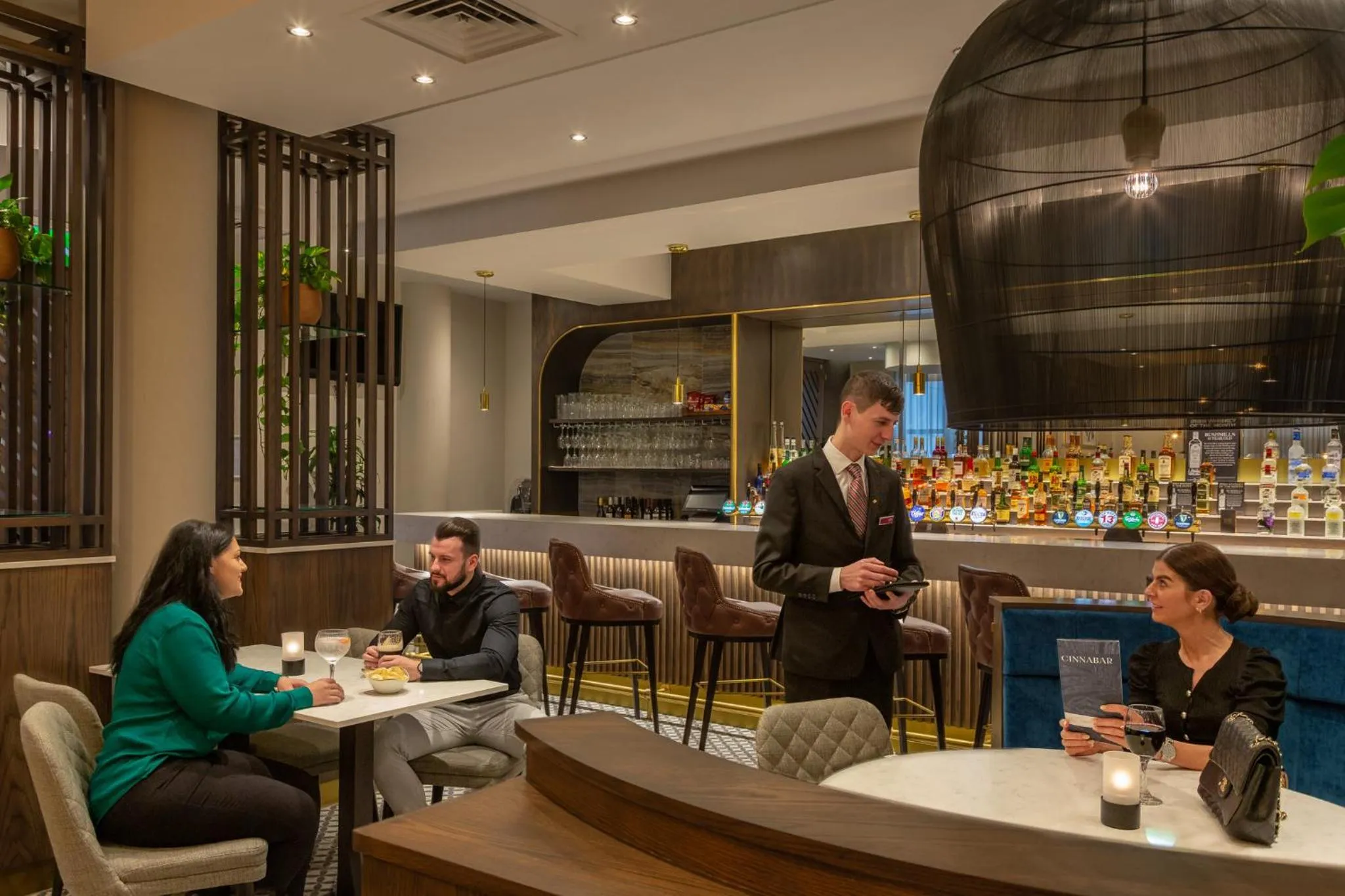 Lounge or bar in Crowne Plaza Dublin Airport by IHG