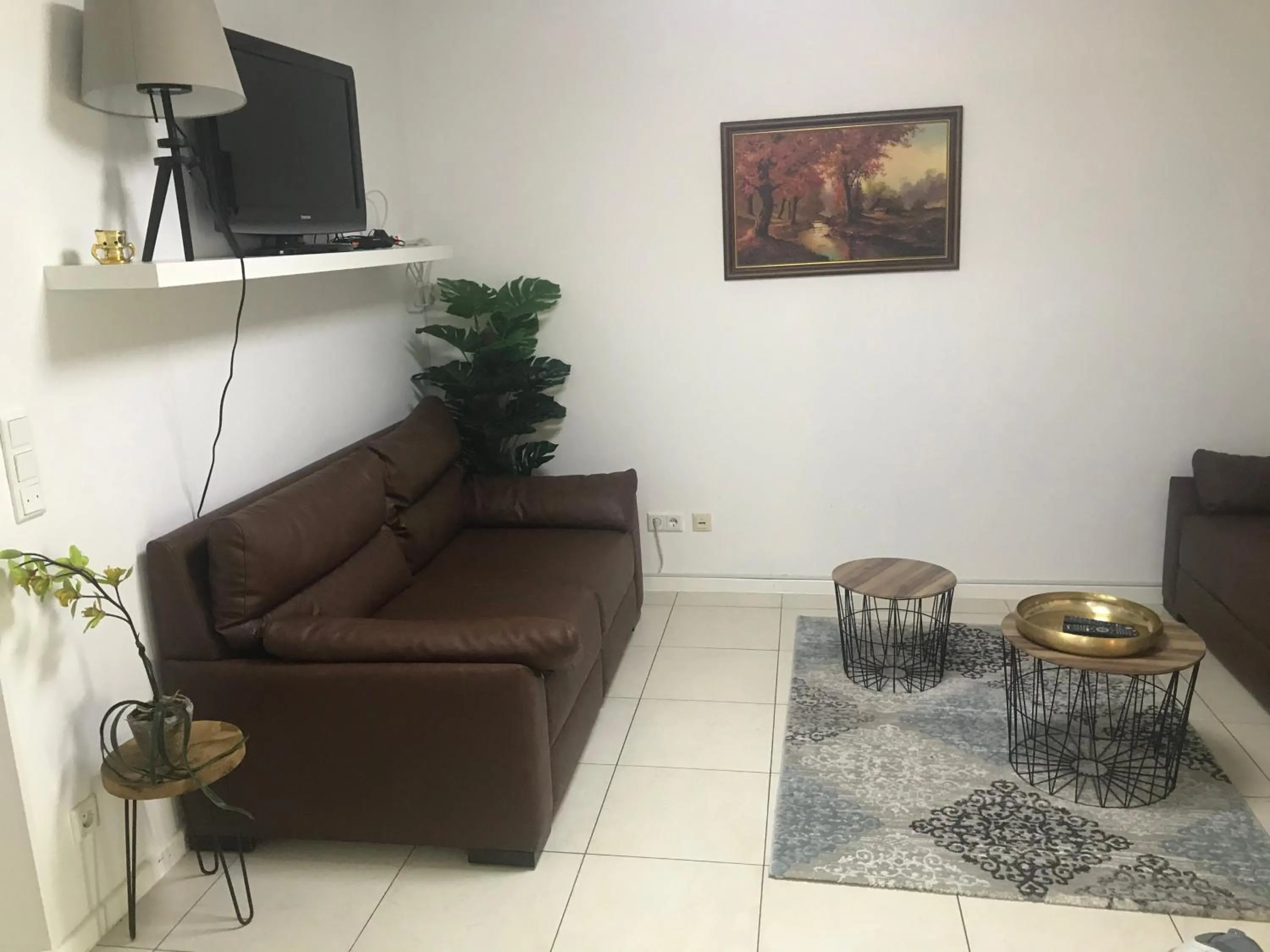 Living room in Baynunah Suites Aparthotel