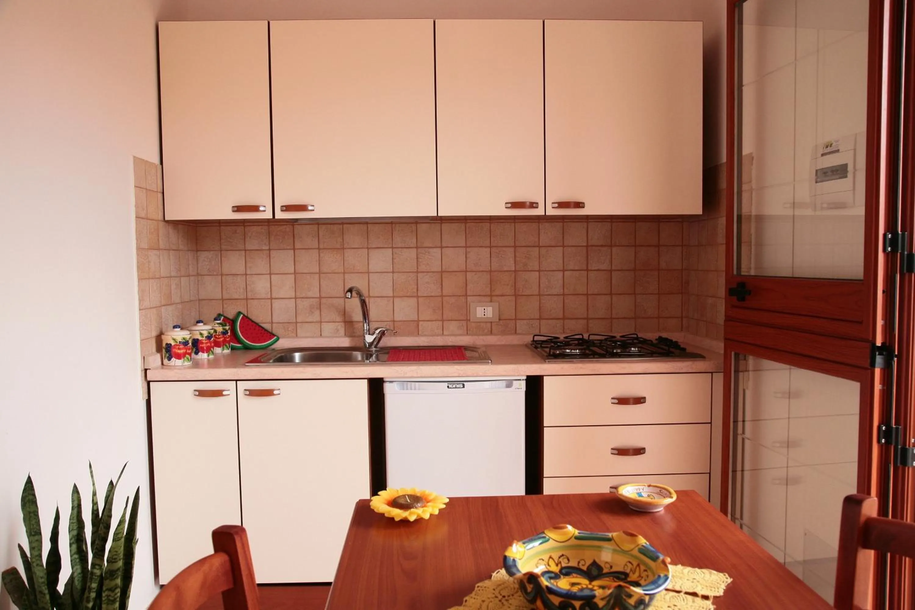Kitchen or kitchenette in Agriturismo Montalbano