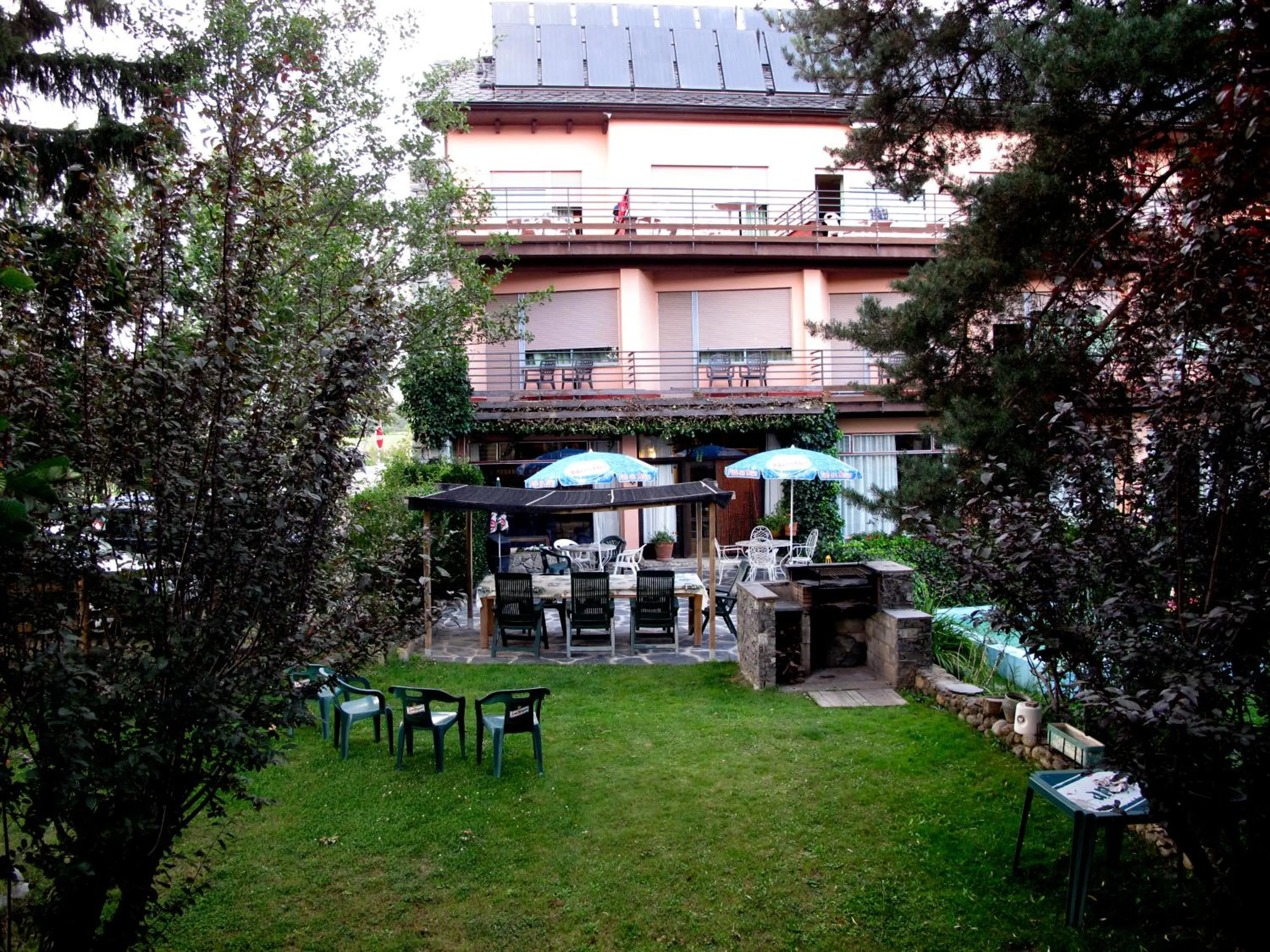 Patio in Hotel Martinez