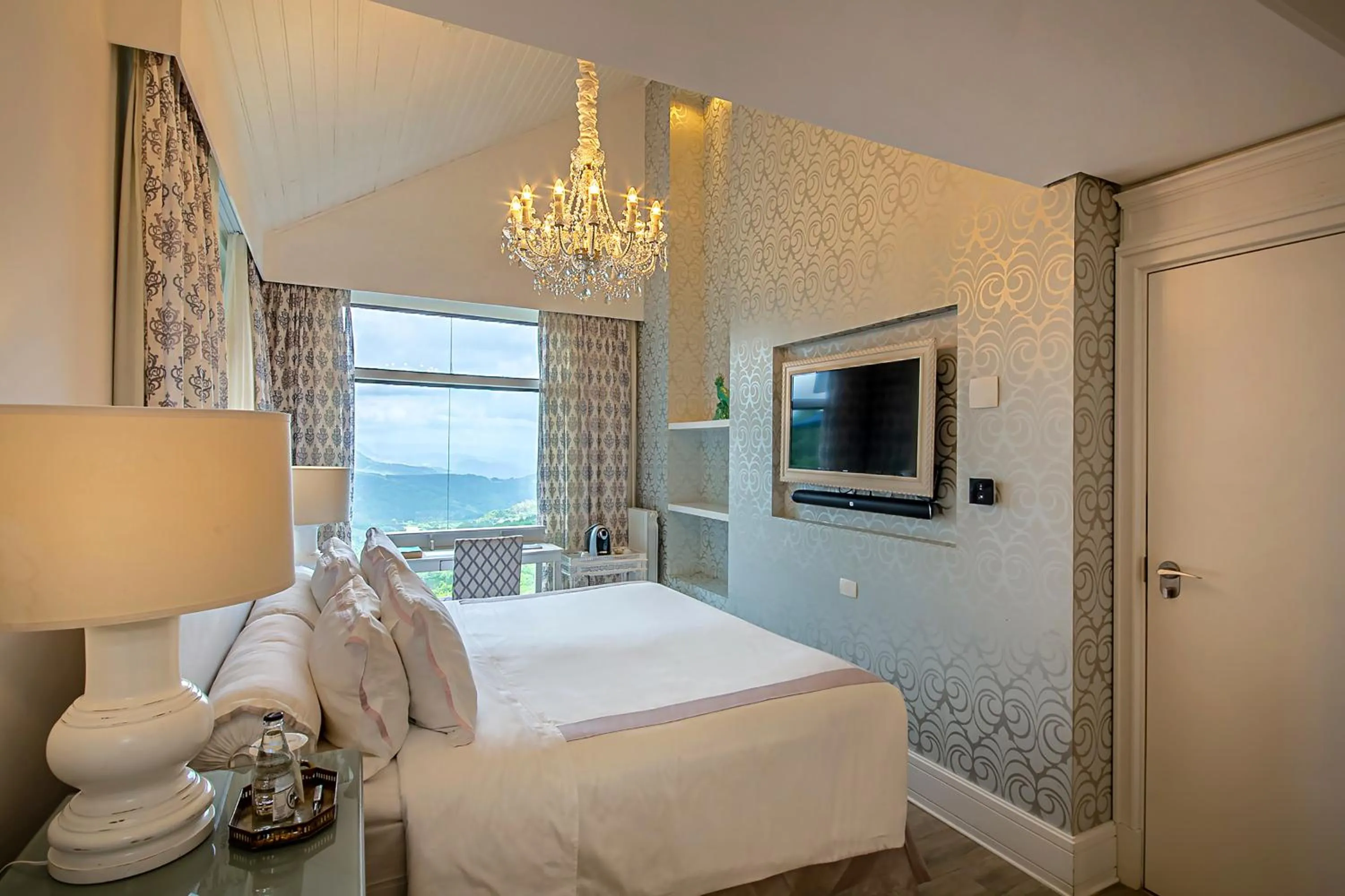 Bedroom, Bed in Castelo Saint Andrews