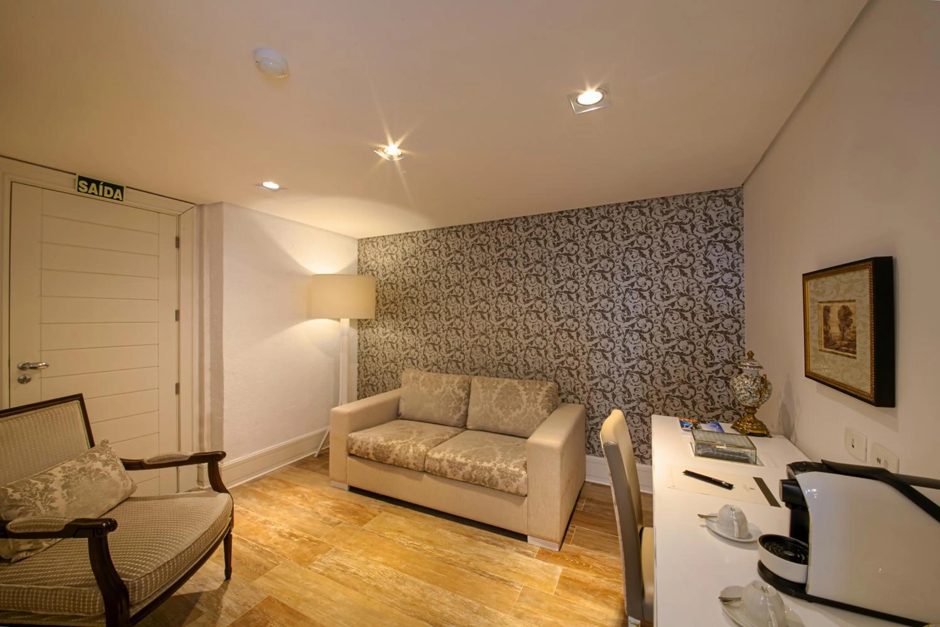 Seating area in Castelo Saint Andrews