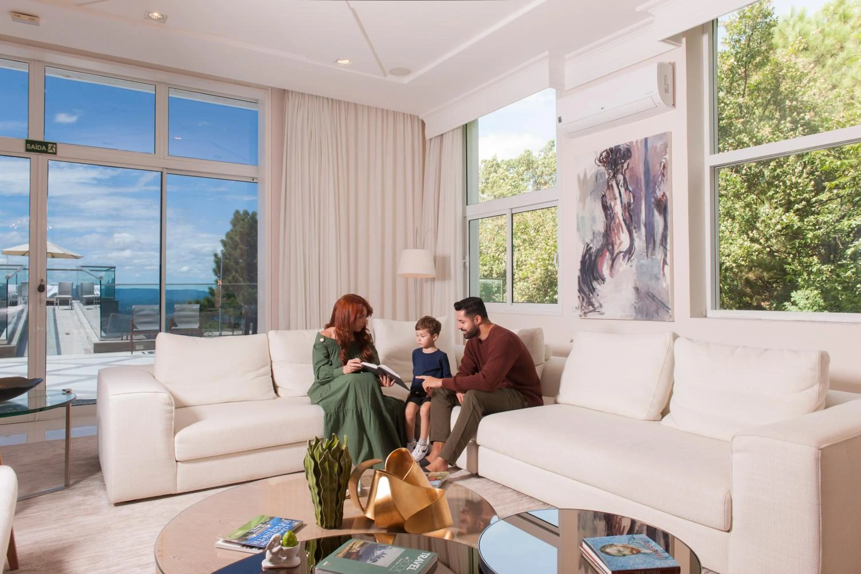 Living room in Castelo Saint Andrews
