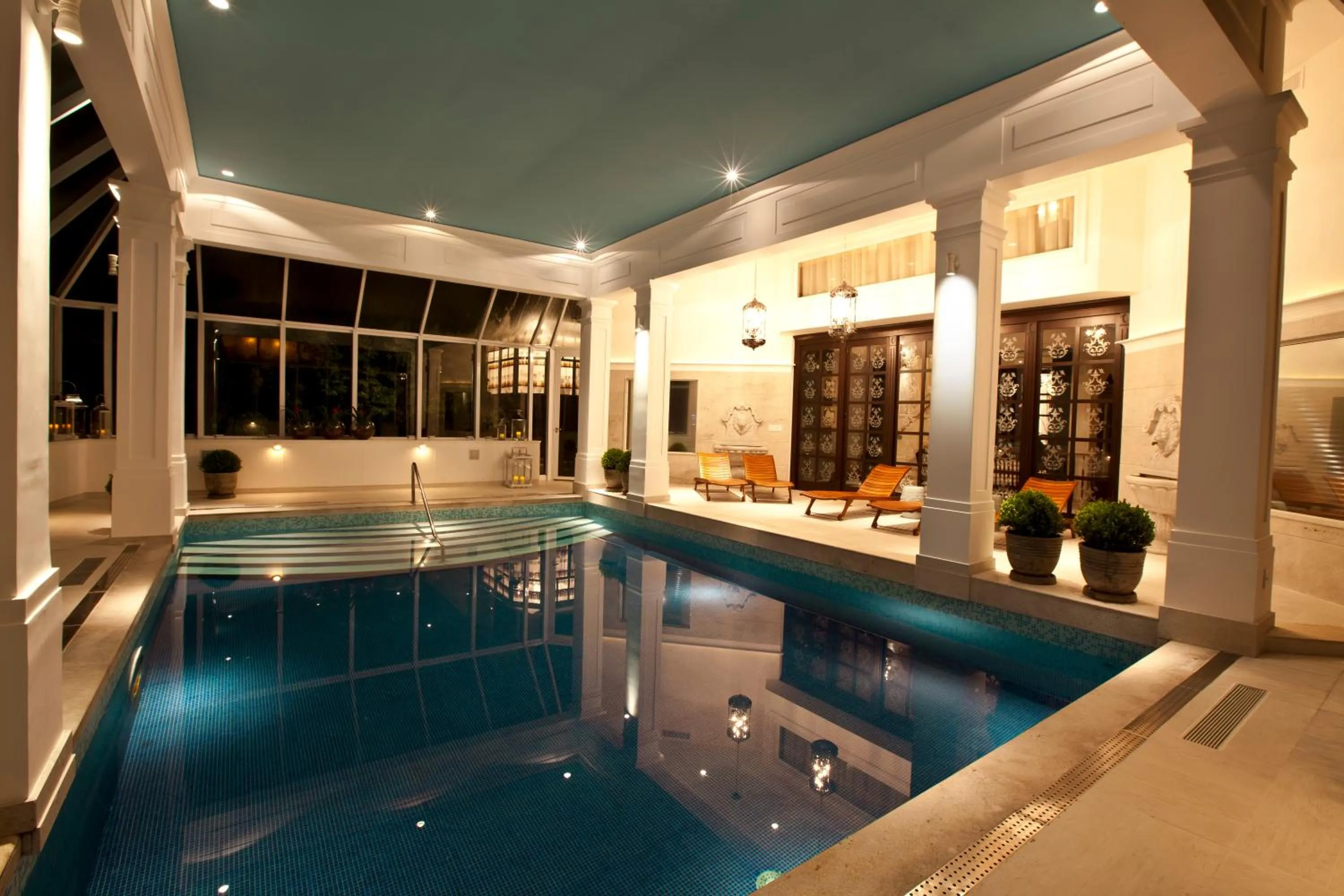 Pool view in Castelo Saint Andrews