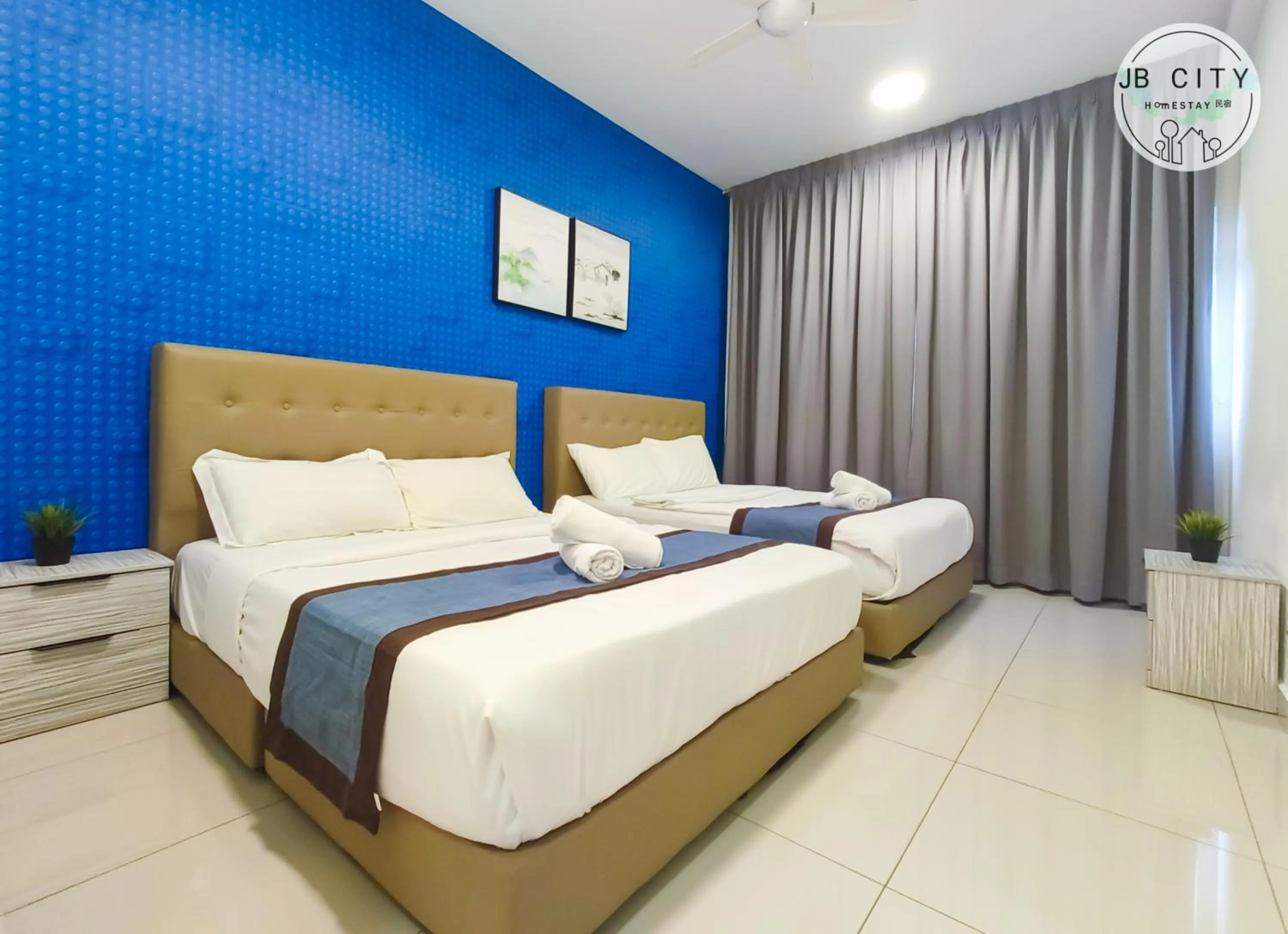 Bed in Pangsapuri Meridian by RR JBcity