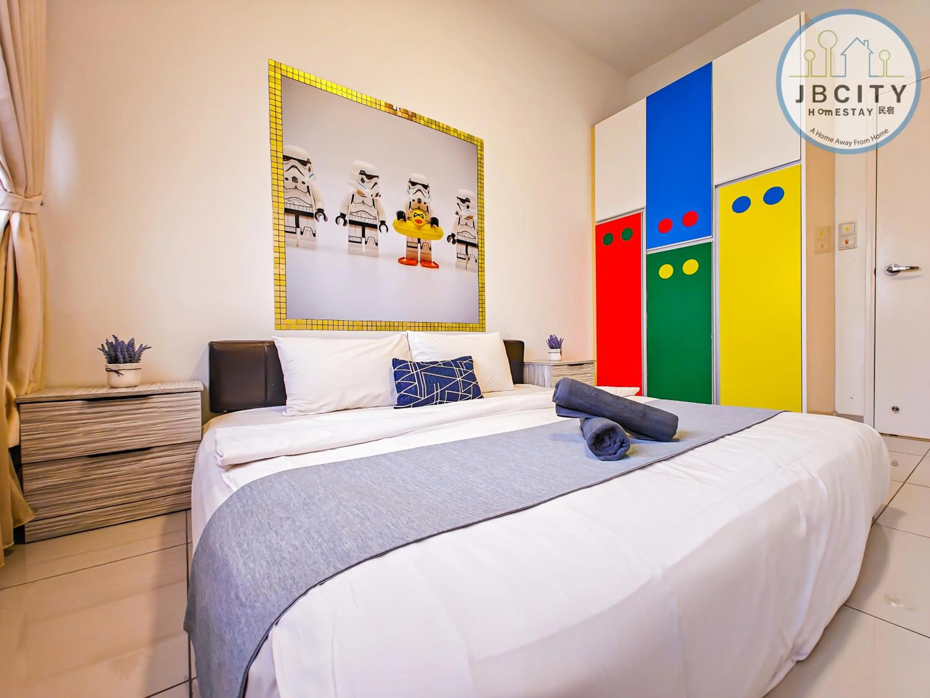 Bed in Pangsapuri Meridian by RR JBcity