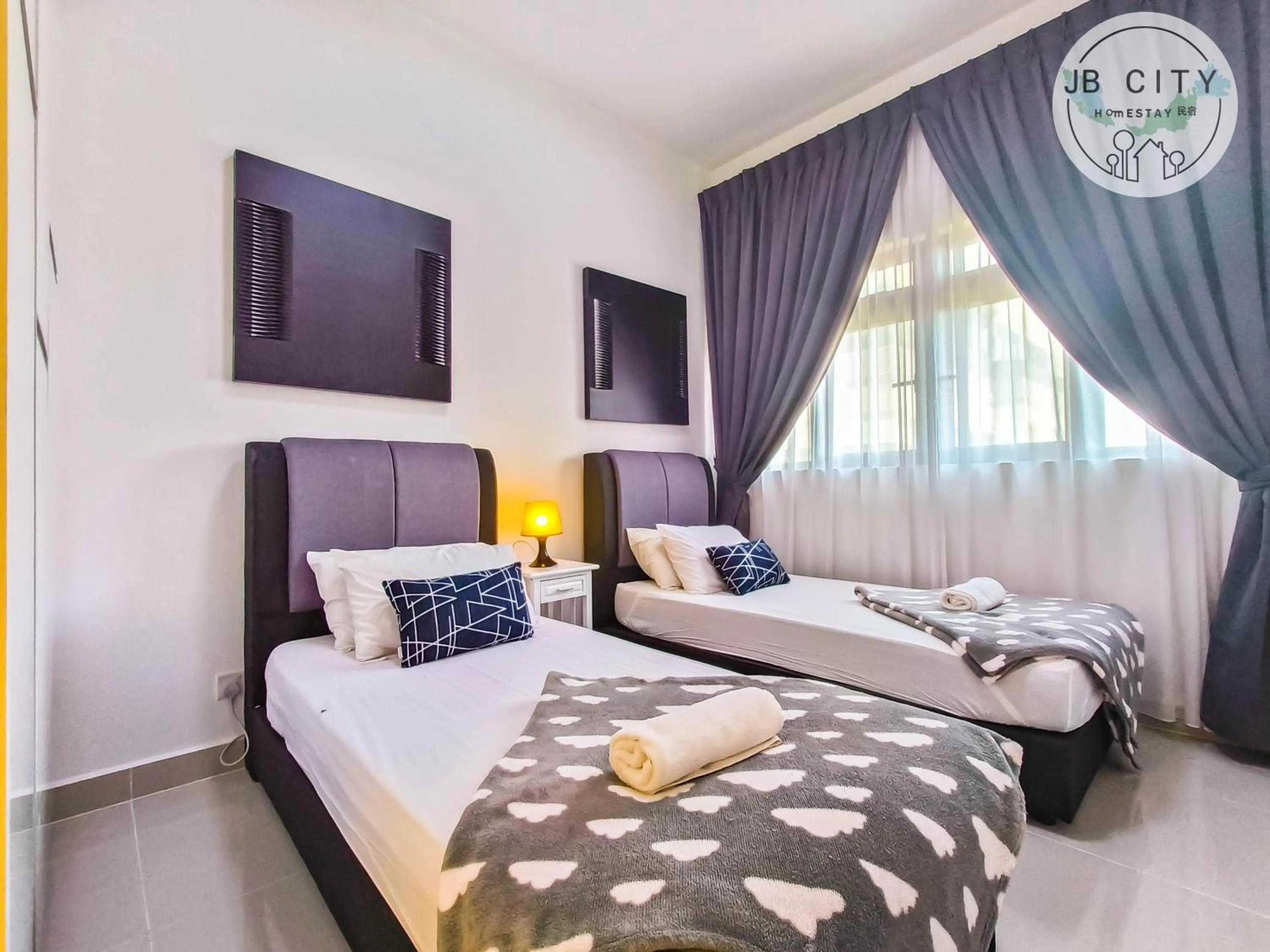 Bed in Pangsapuri Meridian by RR JBcity