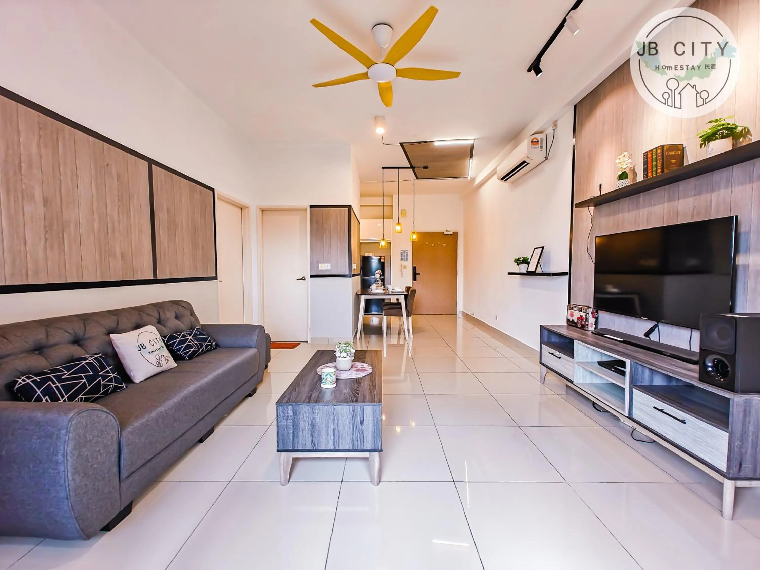 One-Bedroom Apartment in Pangsapuri Meridian by RR JBcity