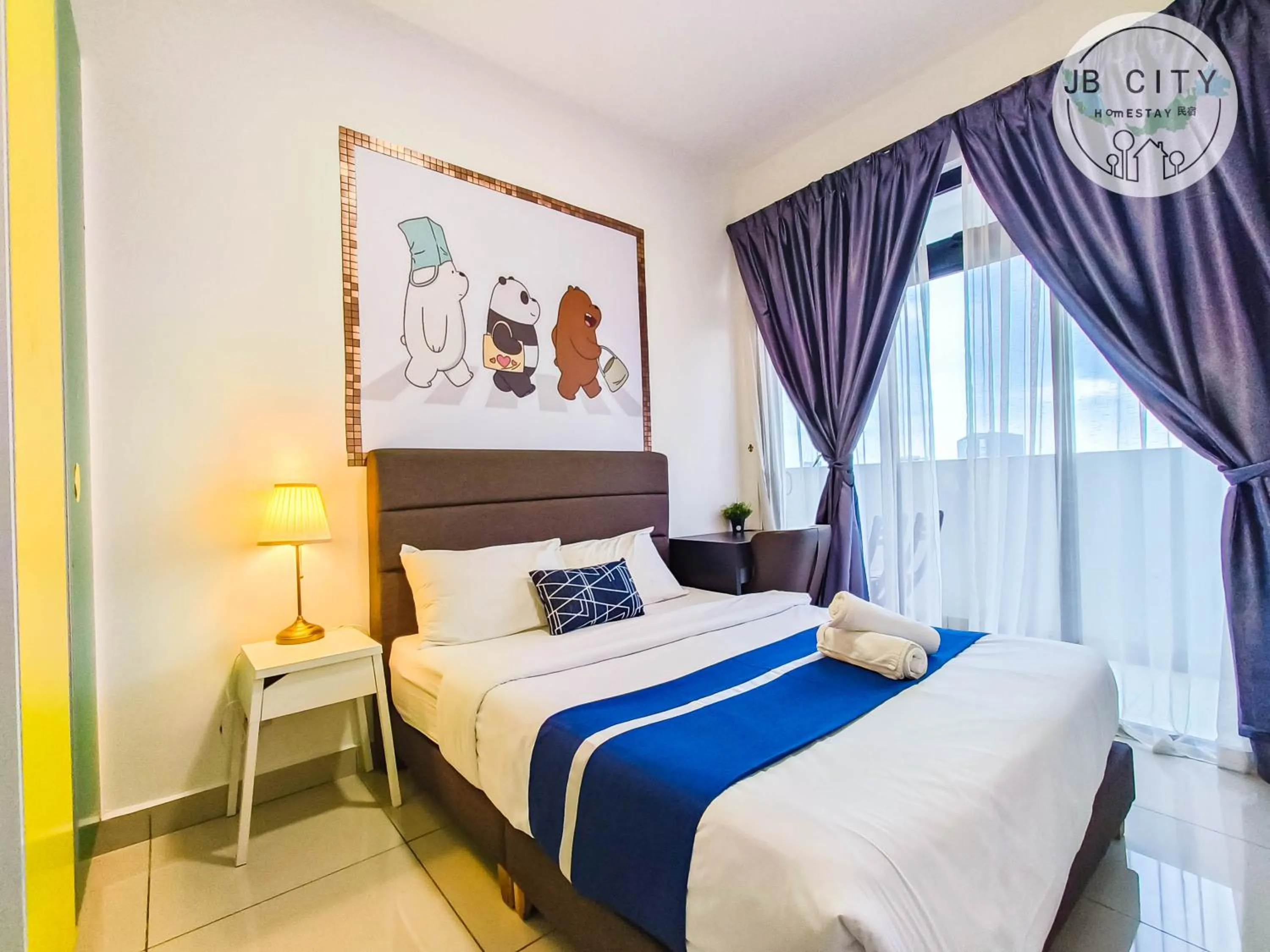 Bed in Pangsapuri Meridian by RR JBcity