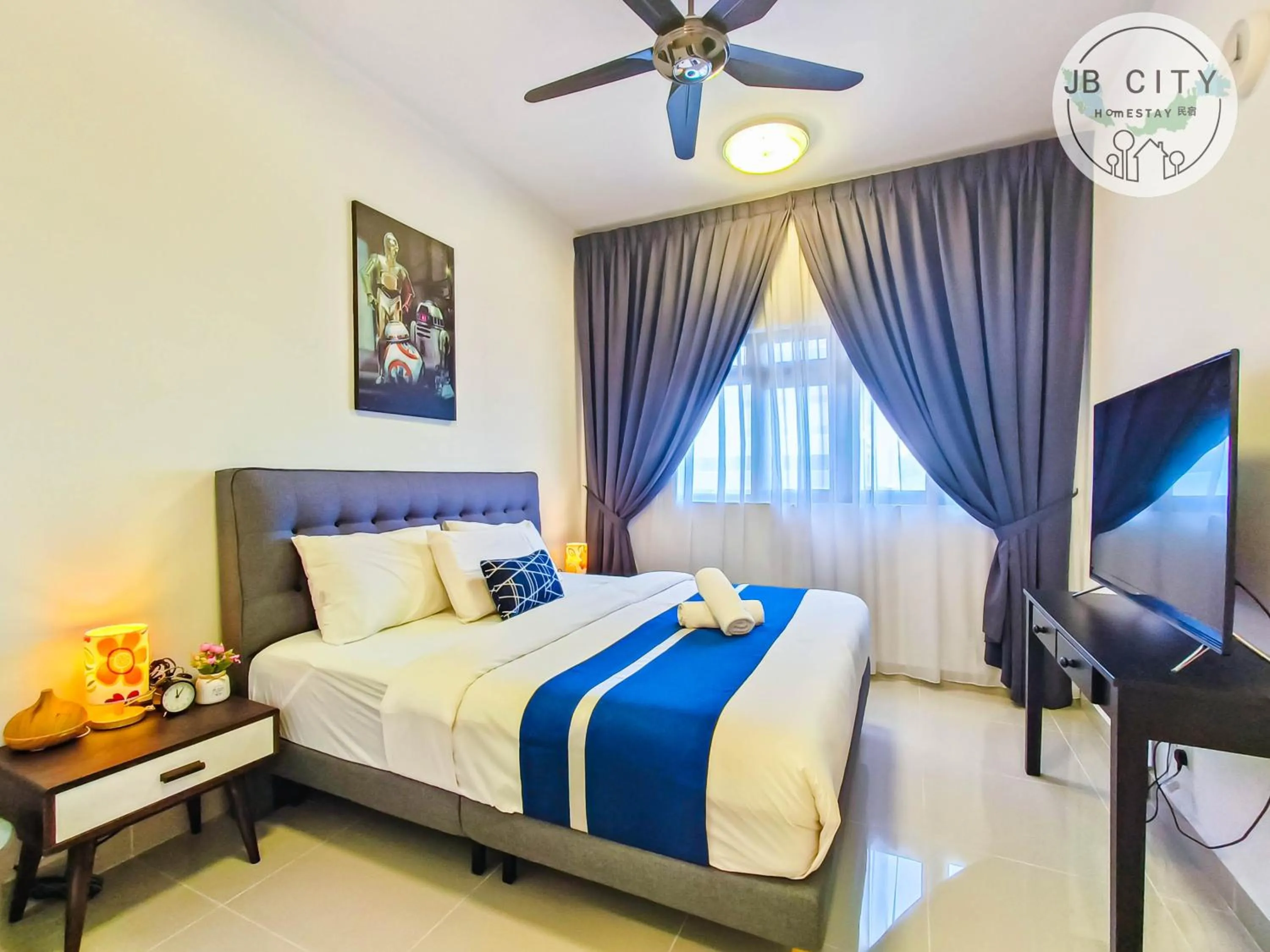 Bed in Pangsapuri Meridian by RR JBcity