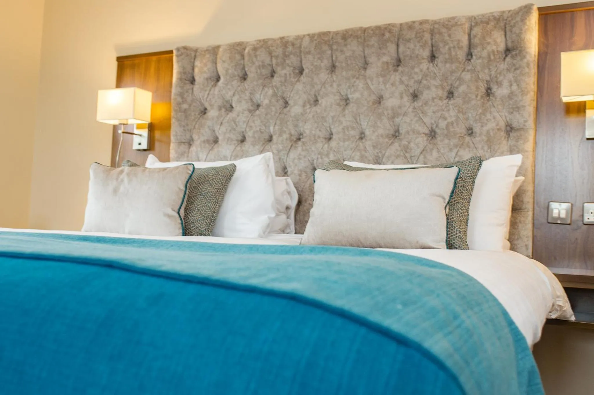 Bed in The Wyatt Hotel